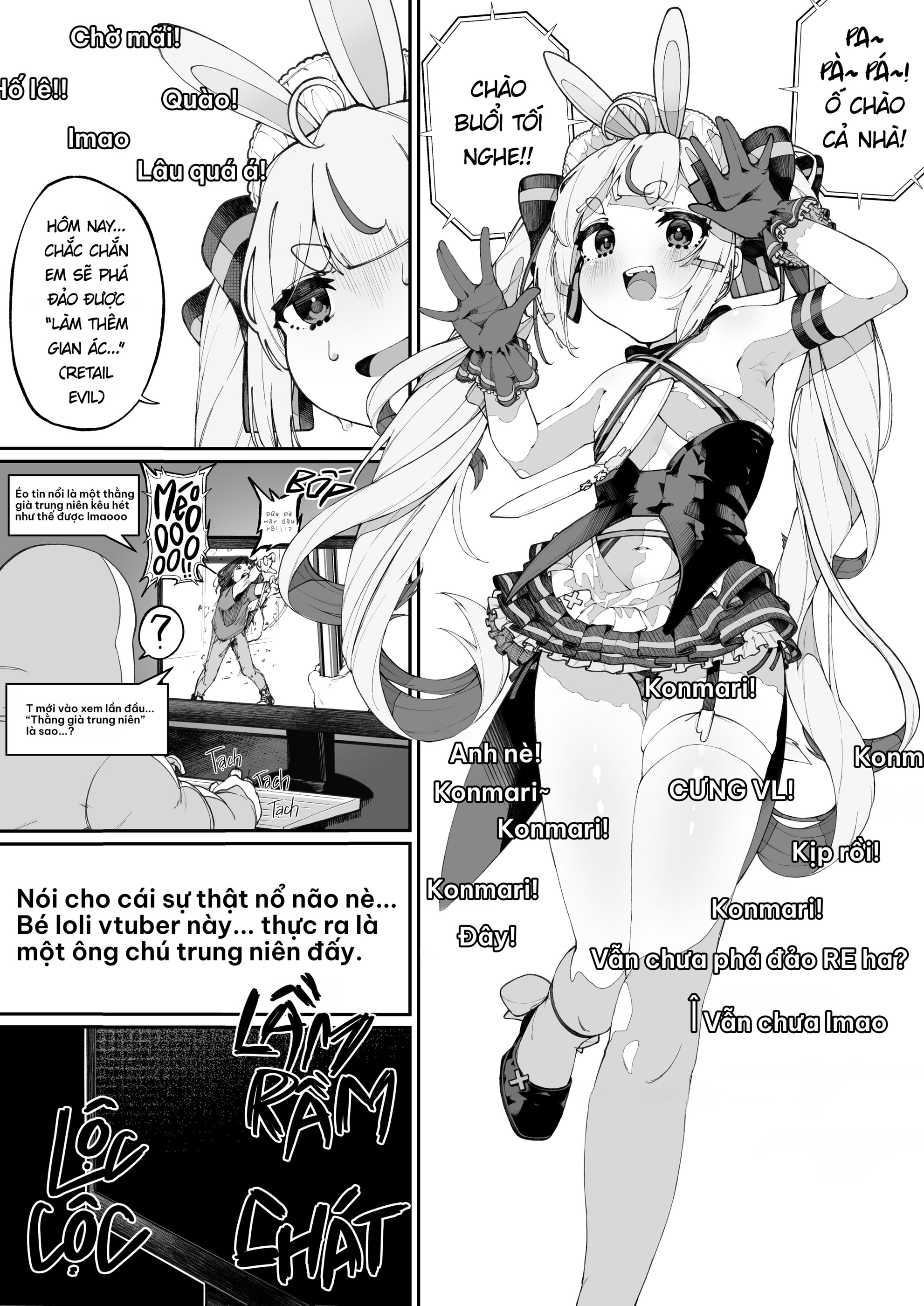 HentaiVN.net - Ảnh 4 - "Chú" Thỏ Nứng Địt Dính Thôi Miên [Không Che, Full SFX] - Chap 1