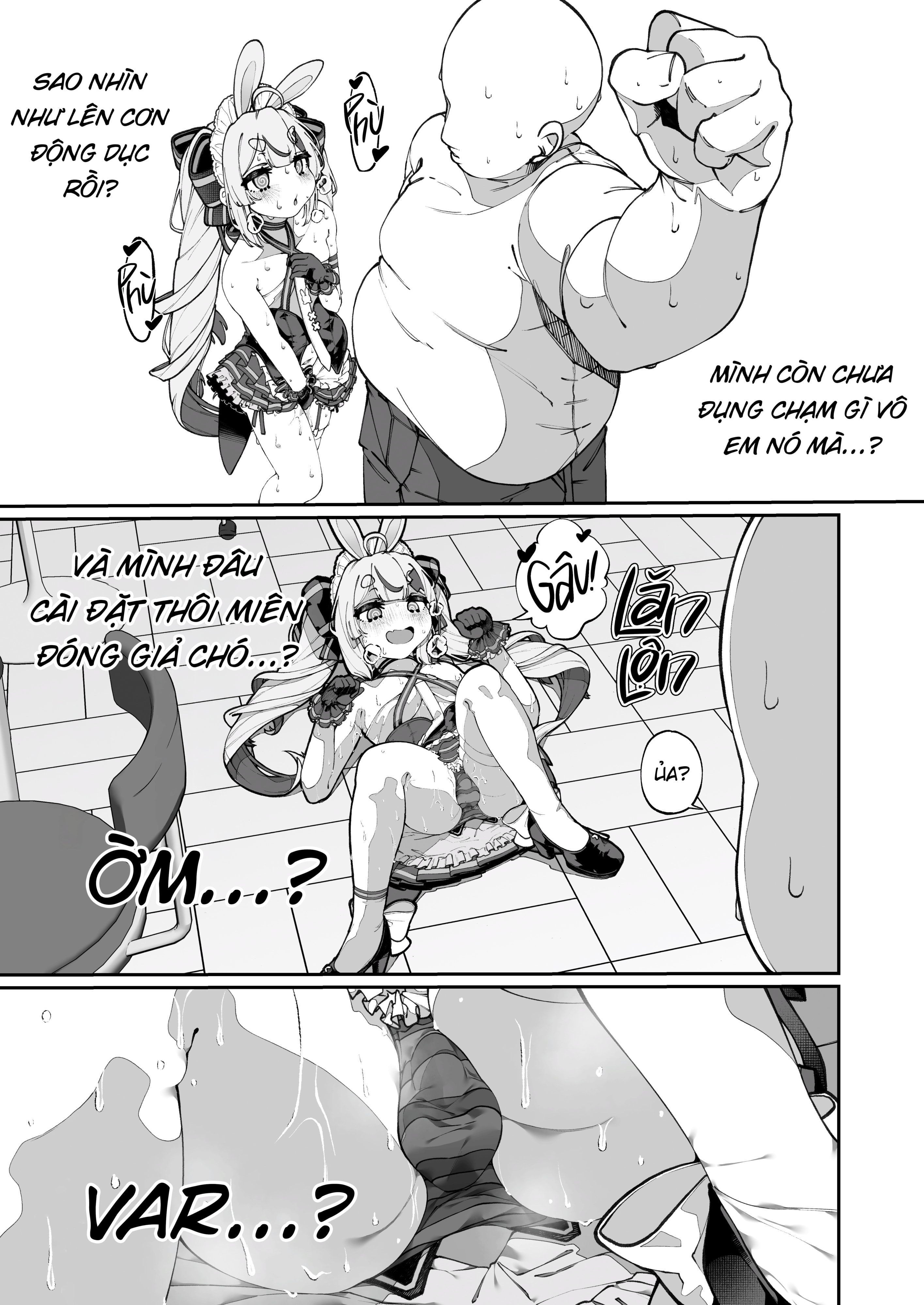HentaiVN.net - Ảnh 7 - "Chú" Thỏ Nứng Địt Dính Thôi Miên [Không Che, Full SFX] - Chap 1