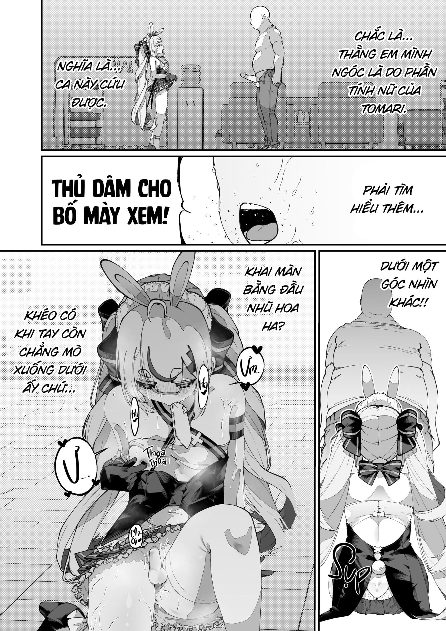 HentaiVN.net - Ảnh 10 - "Chú" Thỏ Nứng Địt Dính Thôi Miên [Không Che, Full SFX] - Chap 1