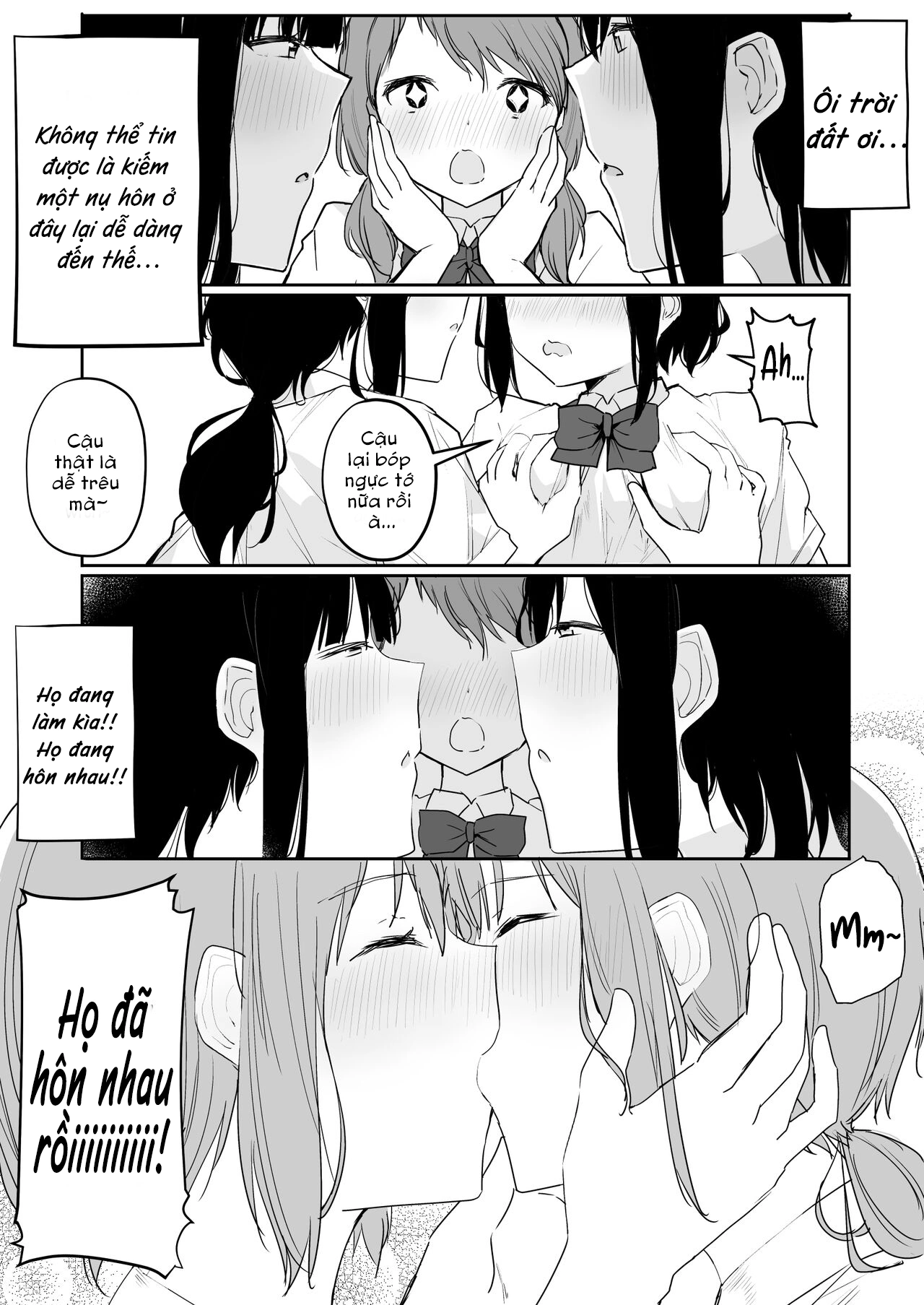 HentaiVN.net - Ảnh 12 - Yuri Zuki Joshi ga Nandemoari no Ousama Game Yatta Kekka - Chap 1