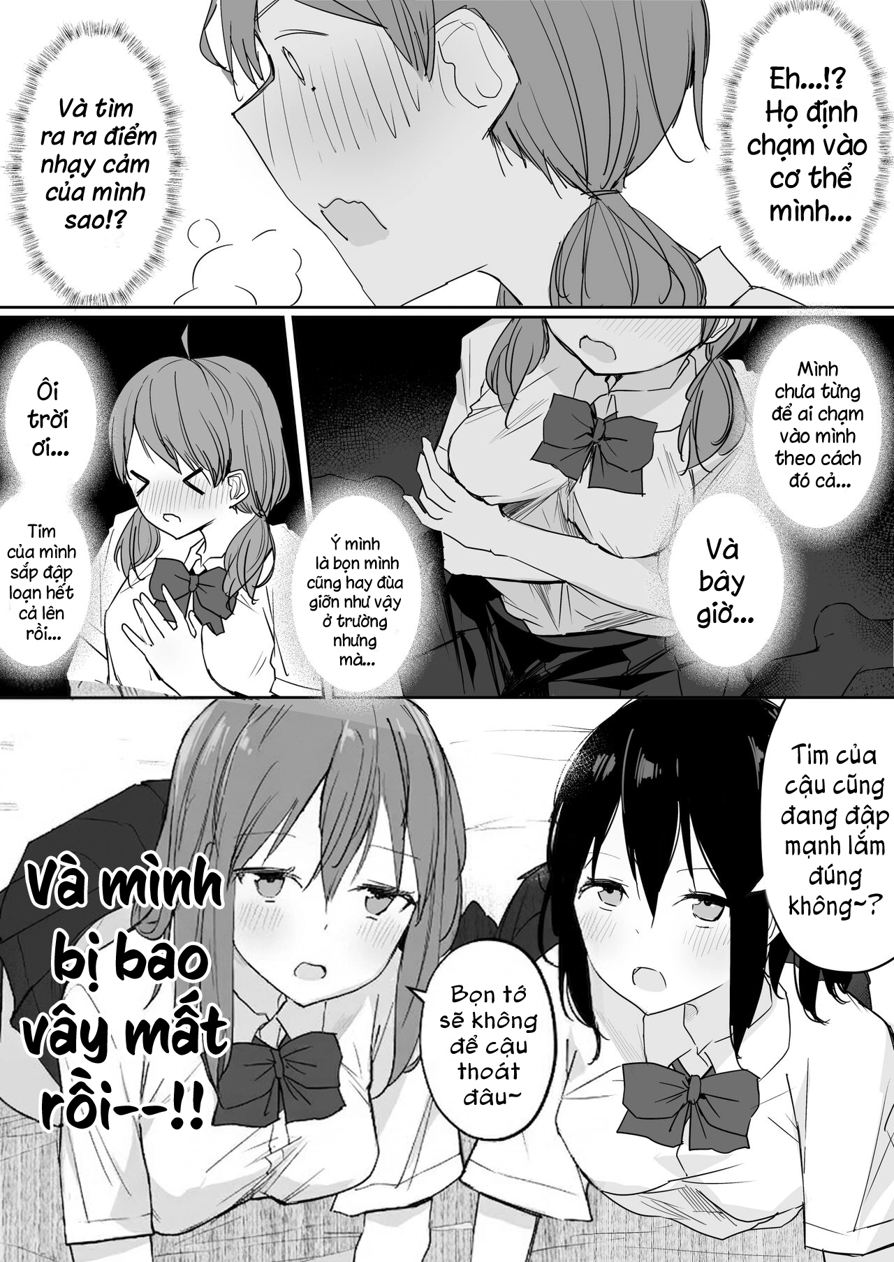 HentaiVN.net - Ảnh 16 - Yuri Zuki Joshi ga Nandemoari no Ousama Game Yatta Kekka - Chap 1