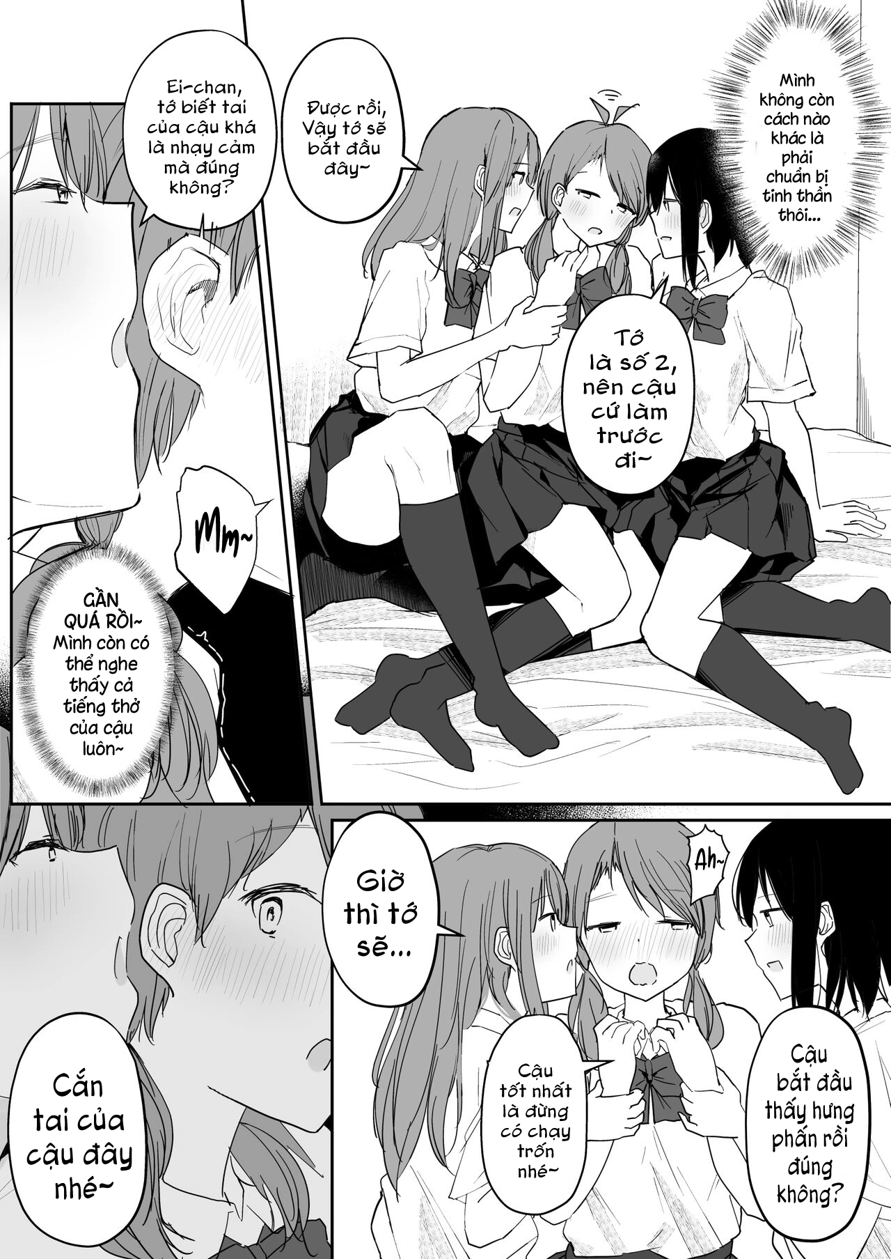 HentaiVN.net - Ảnh 17 - Yuri Zuki Joshi ga Nandemoari no Ousama Game Yatta Kekka - Chap 1