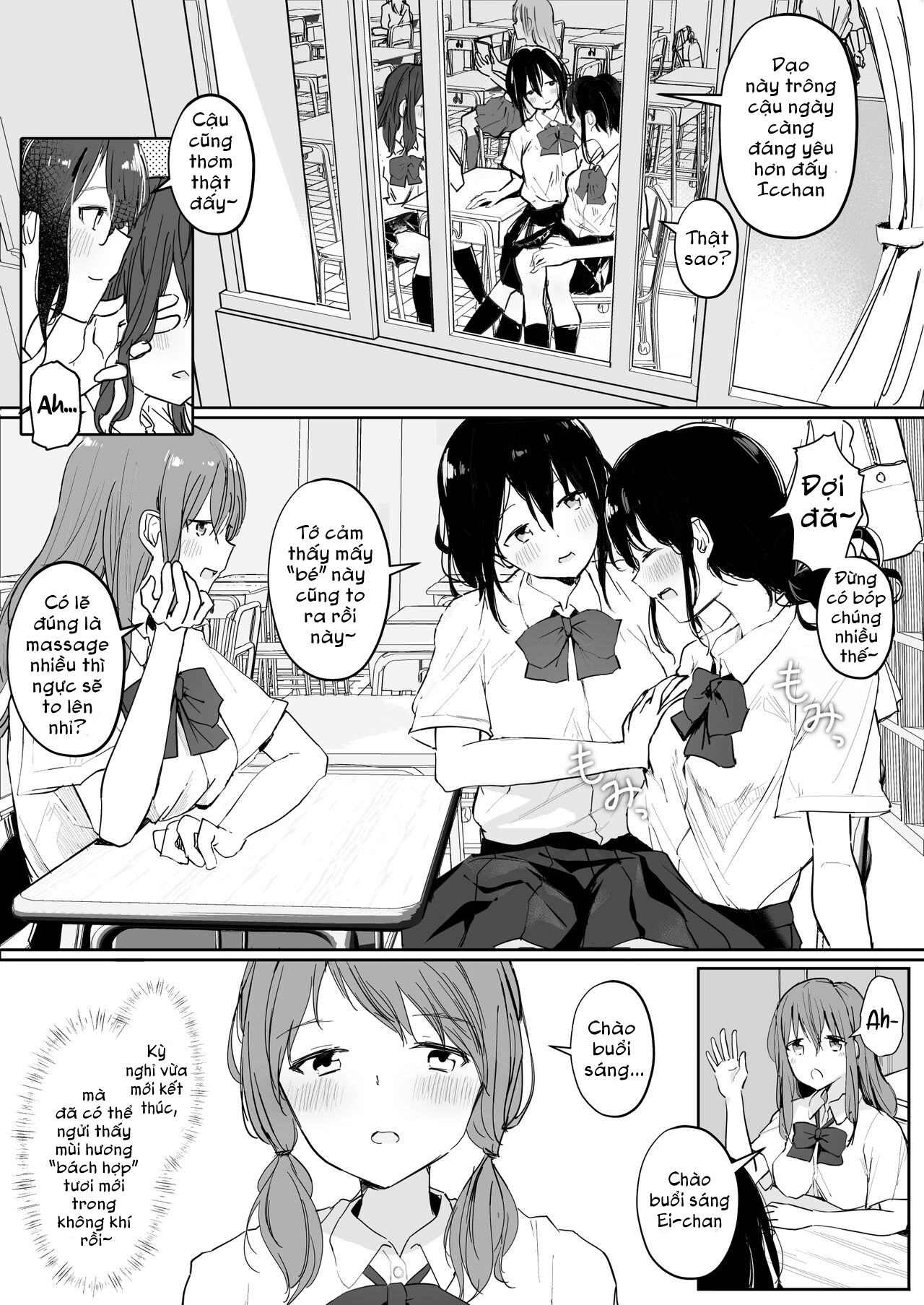 HentaiVN.net - Ảnh 3 - Yuri Zuki Joshi ga Nandemoari no Ousama Game Yatta Kekka - Chap 1