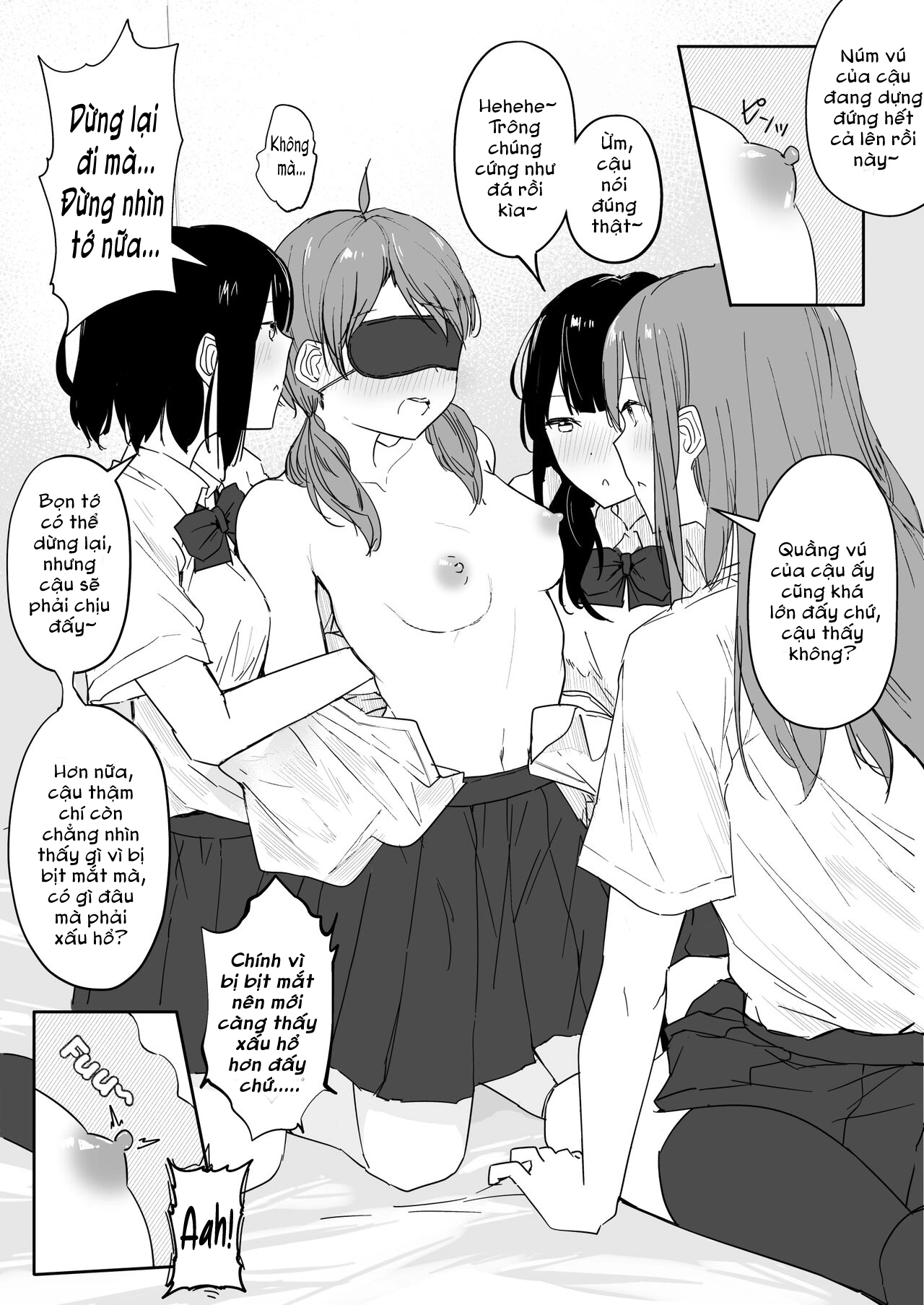 HentaiVN.net - Ảnh 24 - Yuri Zuki Joshi ga Nandemoari no Ousama Game Yatta Kekka - Chap 1