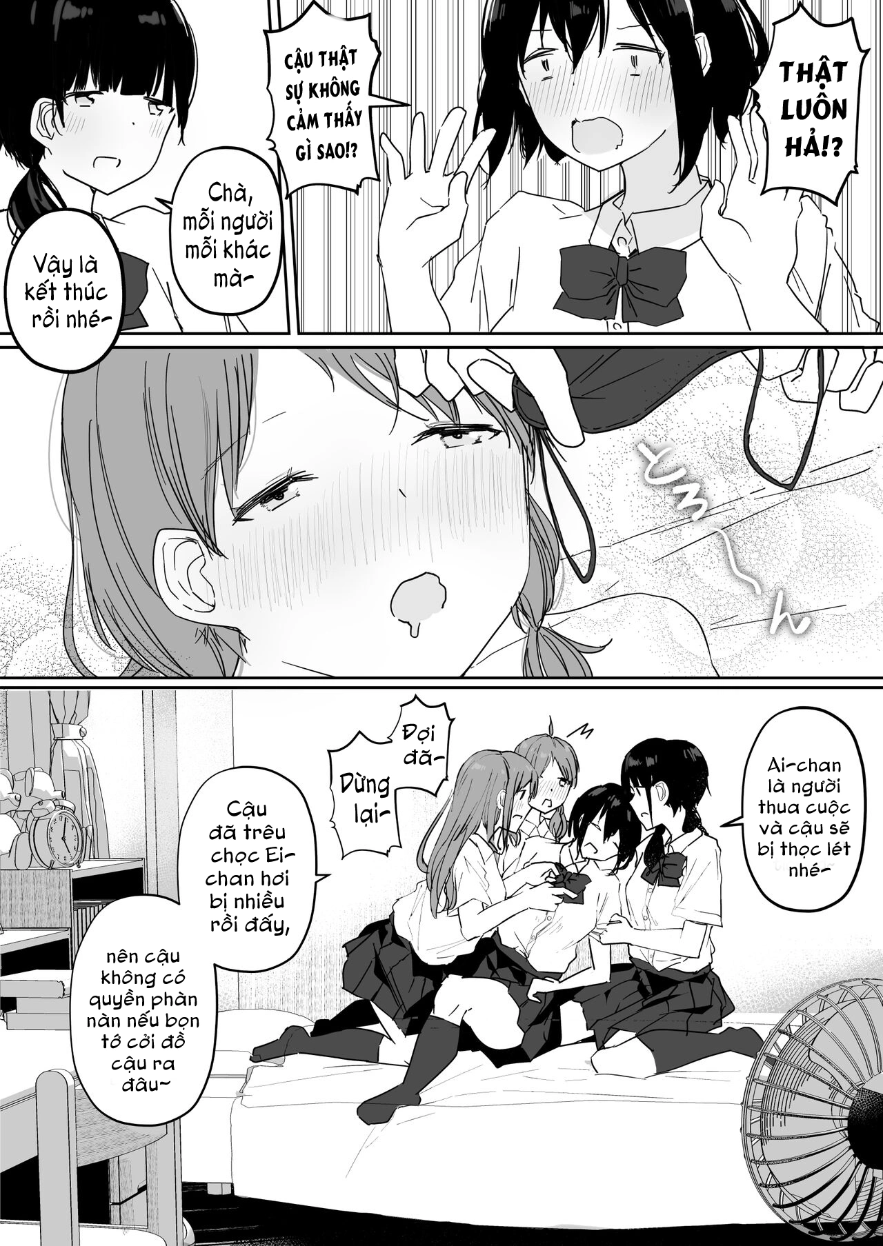 HentaiVN.net - Ảnh 30 - Yuri Zuki Joshi ga Nandemoari no Ousama Game Yatta Kekka - Chap 1