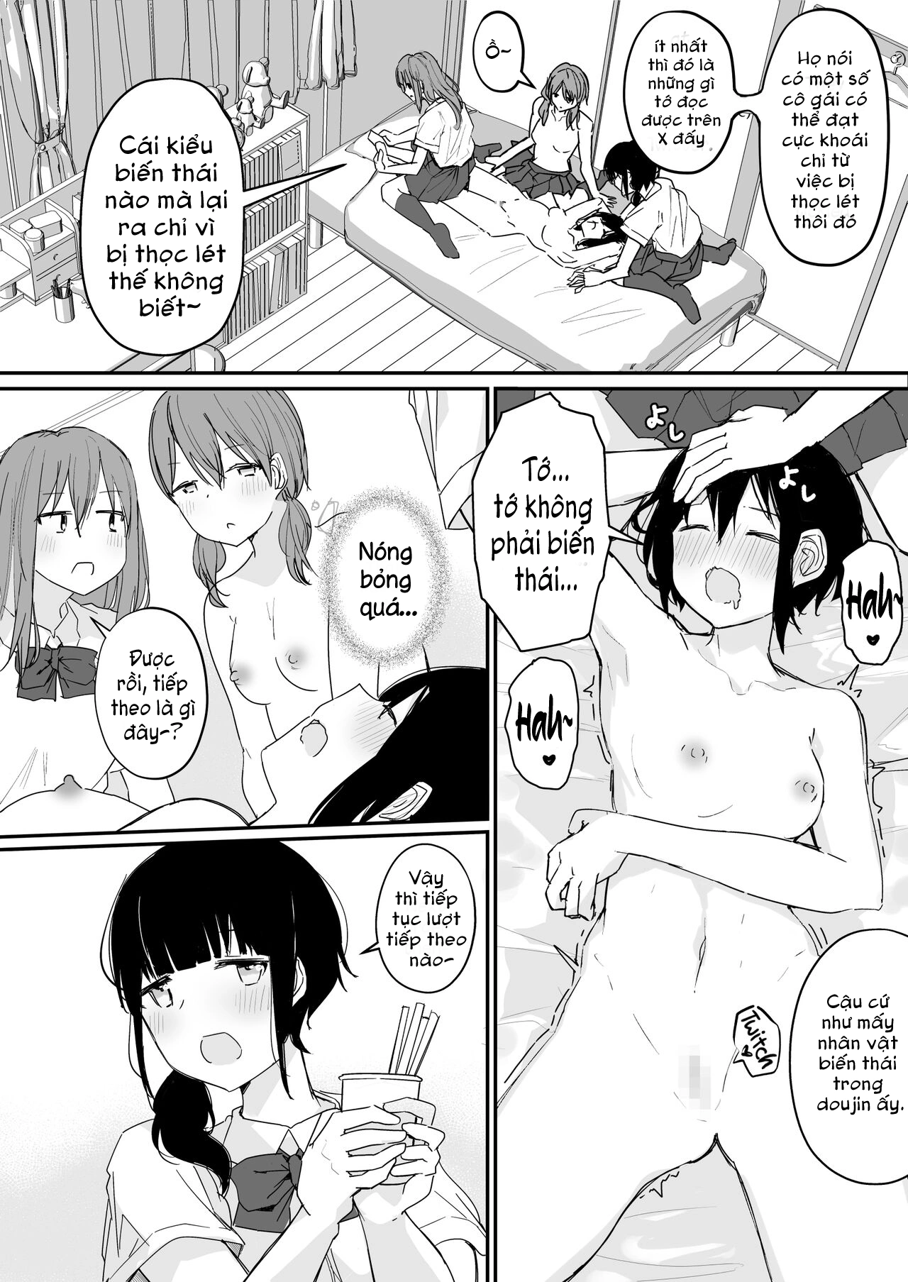 HentaiVN.net - Ảnh 40 - Yuri Zuki Joshi ga Nandemoari no Ousama Game Yatta Kekka - Chap 1