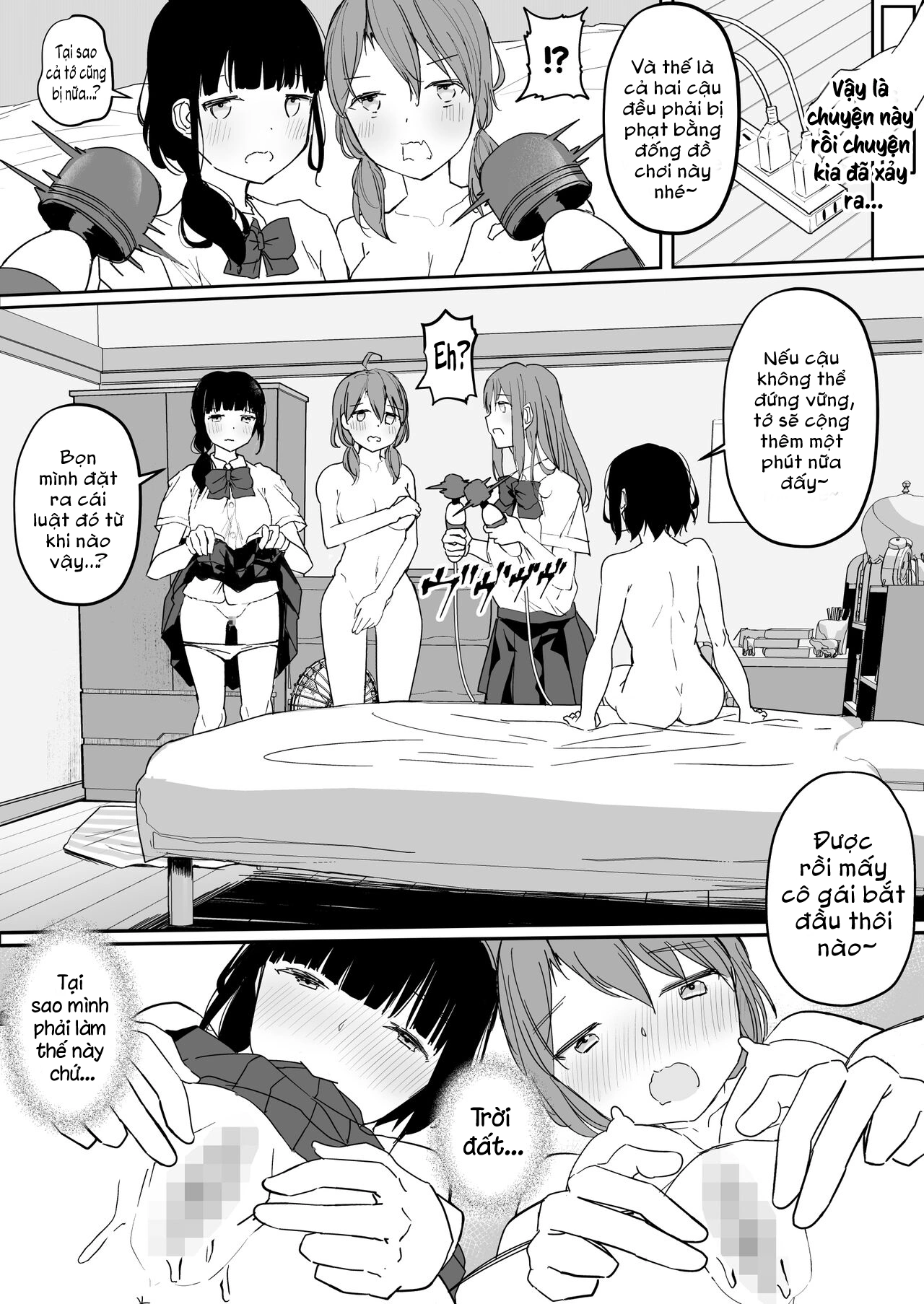 HentaiVN.net - Ảnh 41 - Yuri Zuki Joshi ga Nandemoari no Ousama Game Yatta Kekka - Chap 1