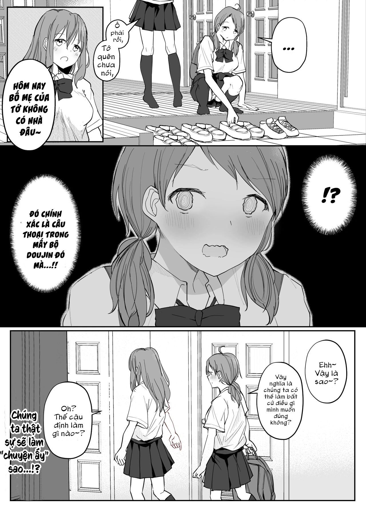 HentaiVN.net - Ảnh 6 - Yuri Zuki Joshi ga Nandemoari no Ousama Game Yatta Kekka - Chap 1