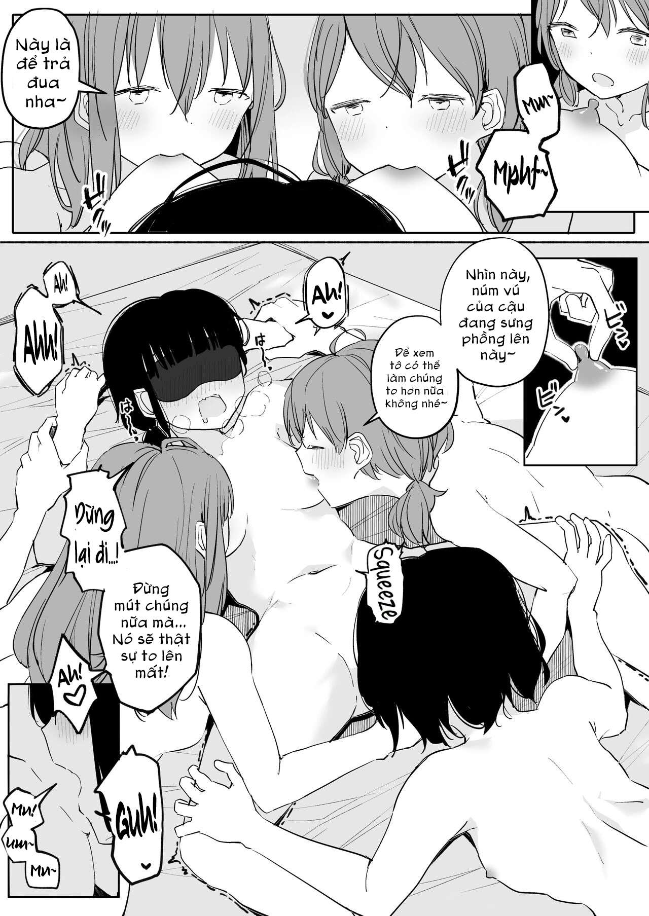 HentaiVN.net - Ảnh 62 - Yuri Zuki Joshi ga Nandemoari no Ousama Game Yatta Kekka - Chap 1