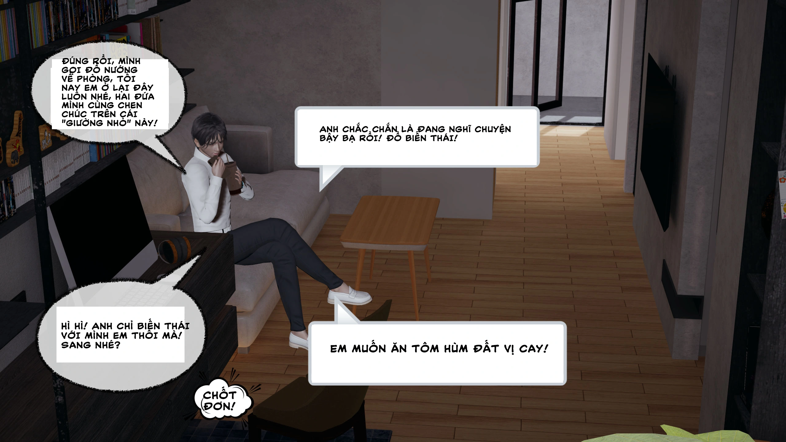 HentaiVN.net - Ảnh 17 - Cô bạn gái ngốc nghêch của tôi - Chap 1