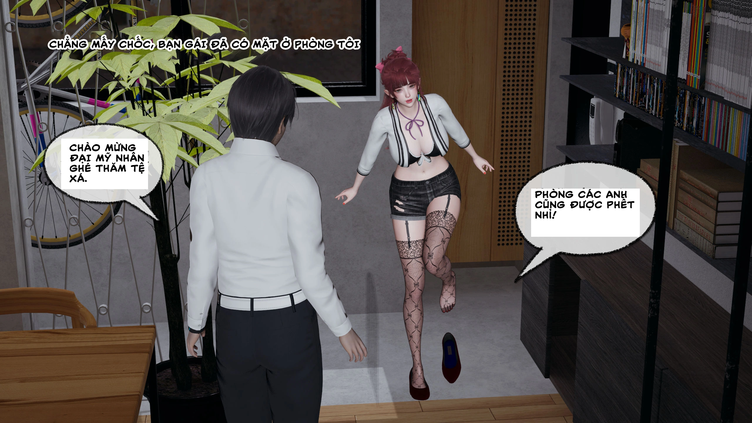 HentaiVN.net - Ảnh 18 - Cô bạn gái ngốc nghêch của tôi - Chap 1