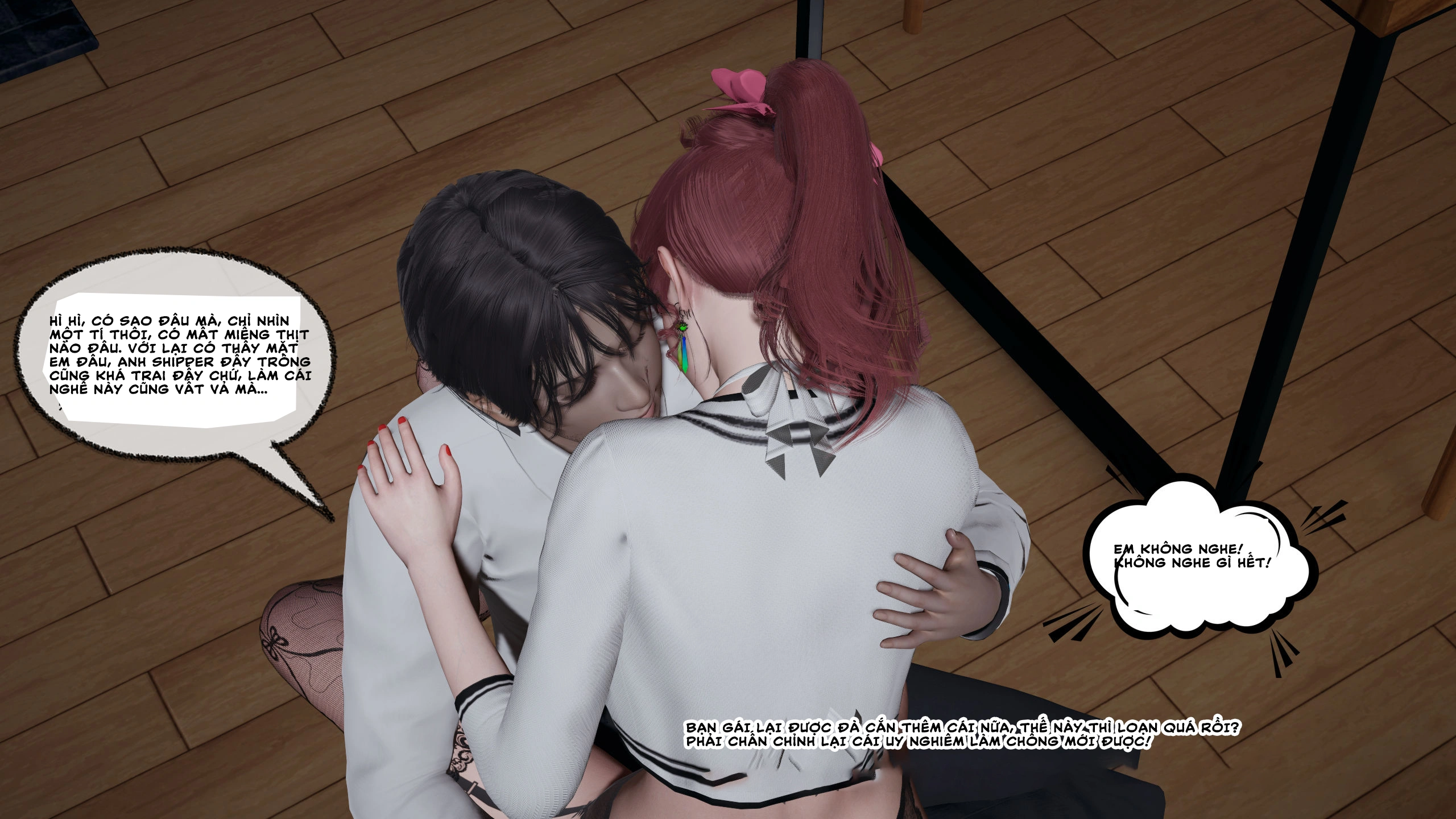 HentaiVN.net - Ảnh 42 - Cô bạn gái ngốc nghêch của tôi - Chap 1