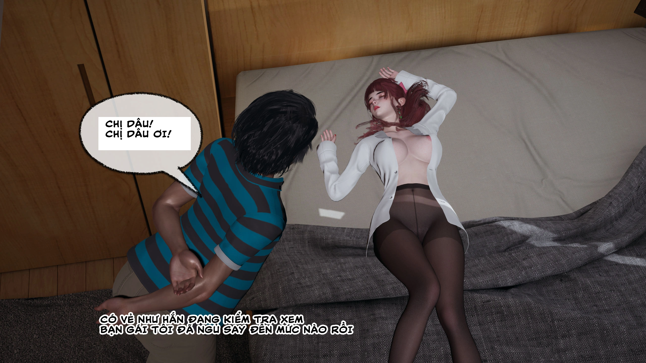 HentaiVN.net - Ảnh 4 - Cô bạn gái ngốc nghêch của tôi - Chap 3