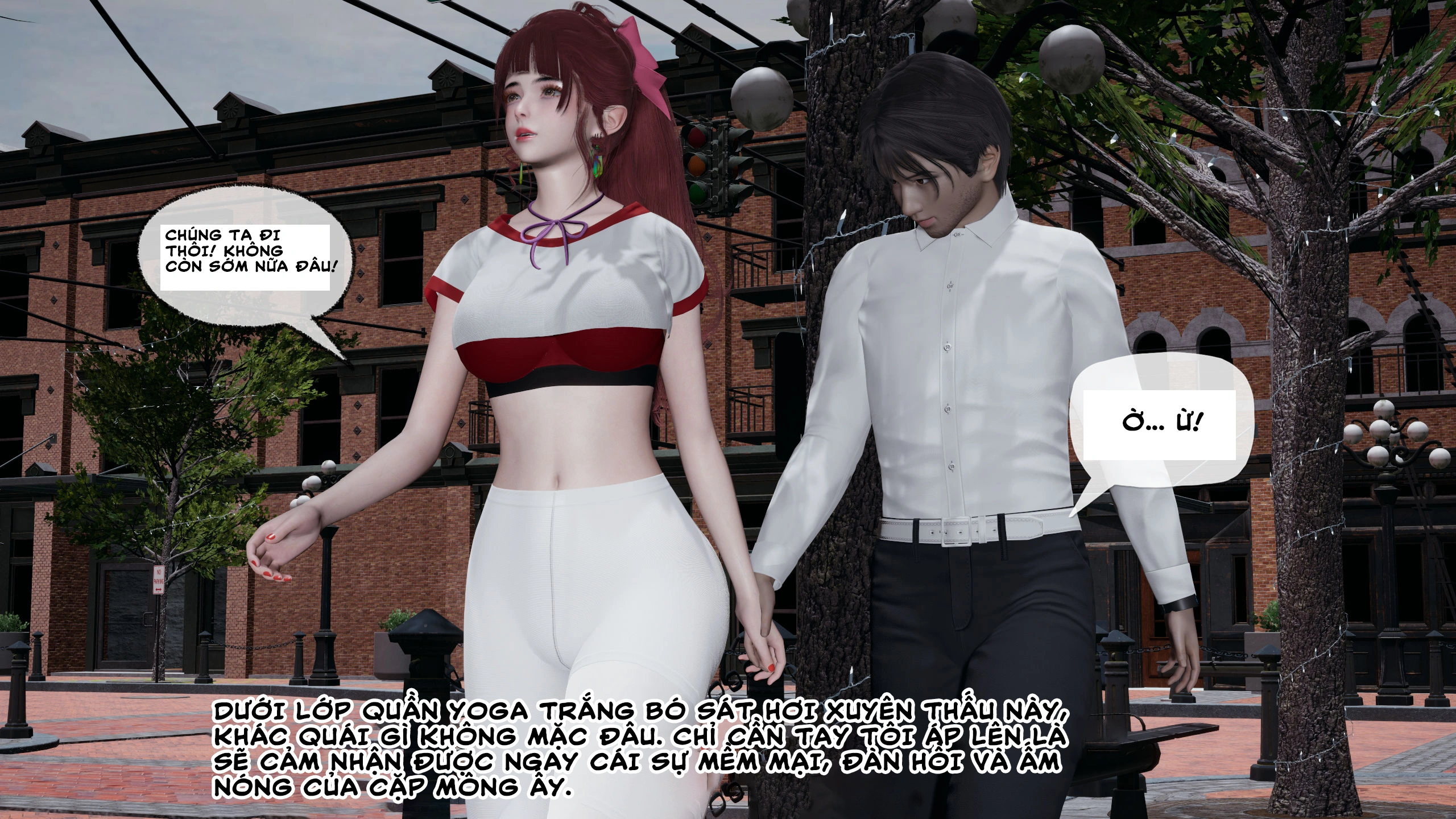HentaiVN.net - Ảnh 23 - Cô bạn gái ngốc nghêch của tôi - Chap 4
