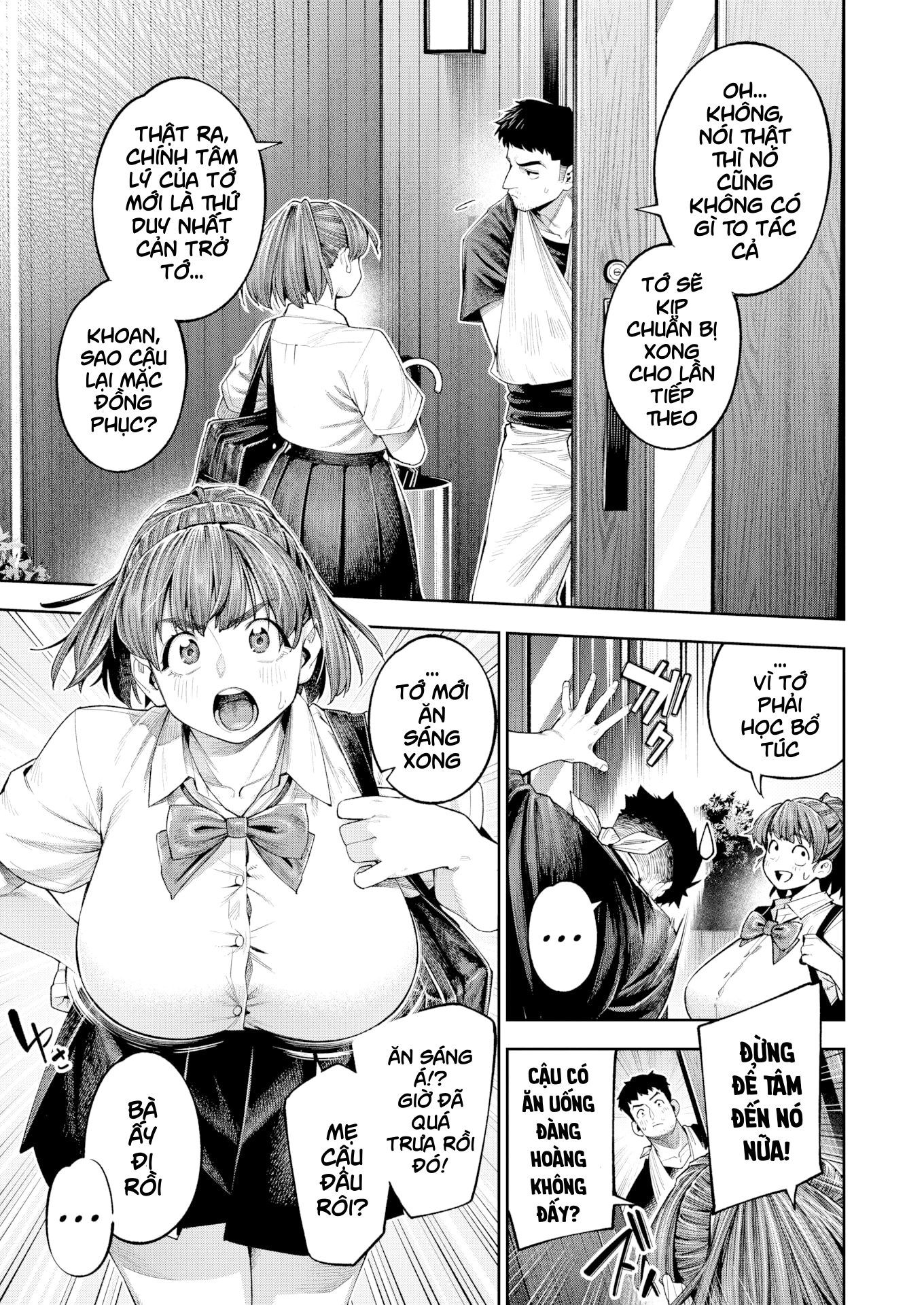 HentaiVN.net - Ảnh 5 - Throbbin'!! - Chap 1