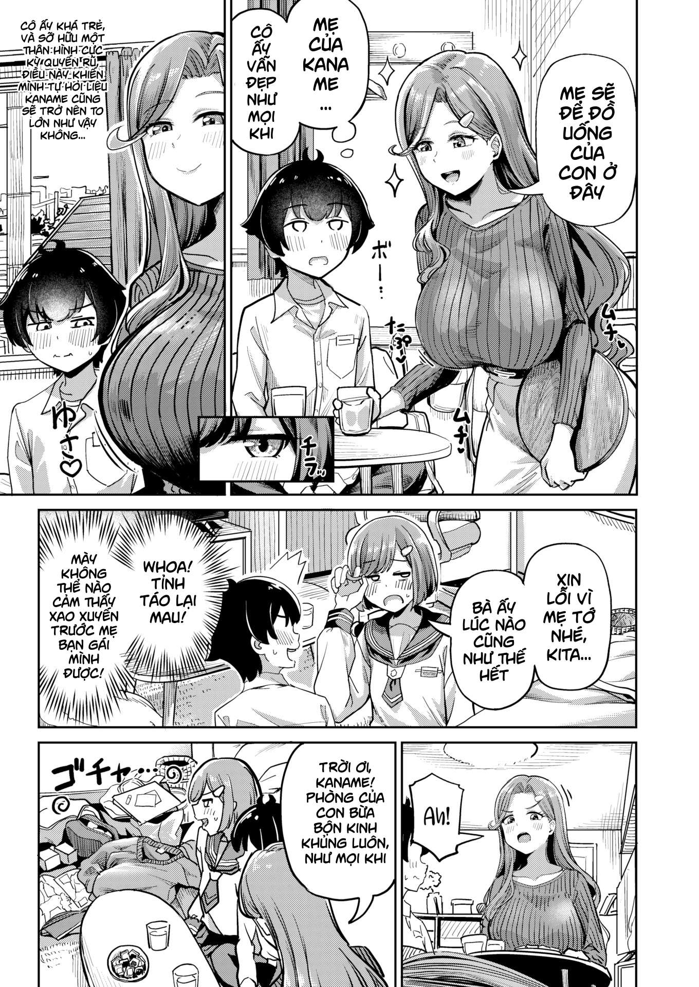 HentaiVN.net - Ảnh 3 - Come Vent Your Frustration on Me - Chap 1