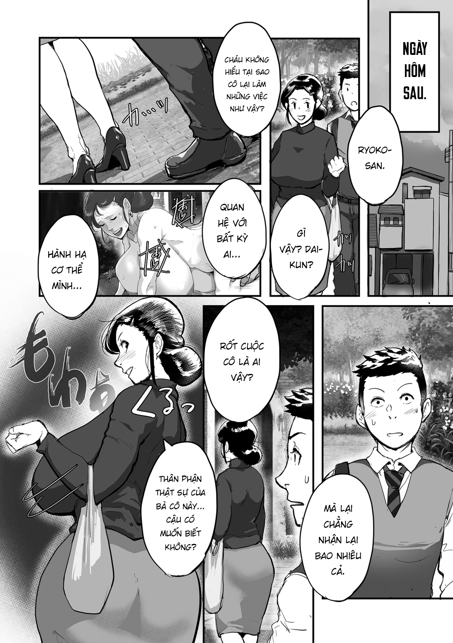 HentaiVN.net - Ảnh 24 - Bà cô Ryoko chỉ muốn làm tình - Chap 1