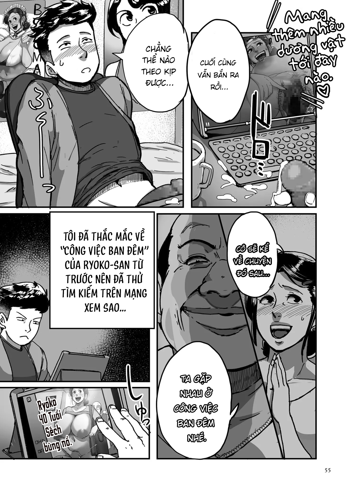 HentaiVN.net - Ảnh 9 - Bà cô Ryoko chỉ muốn làm tình - Chap 3