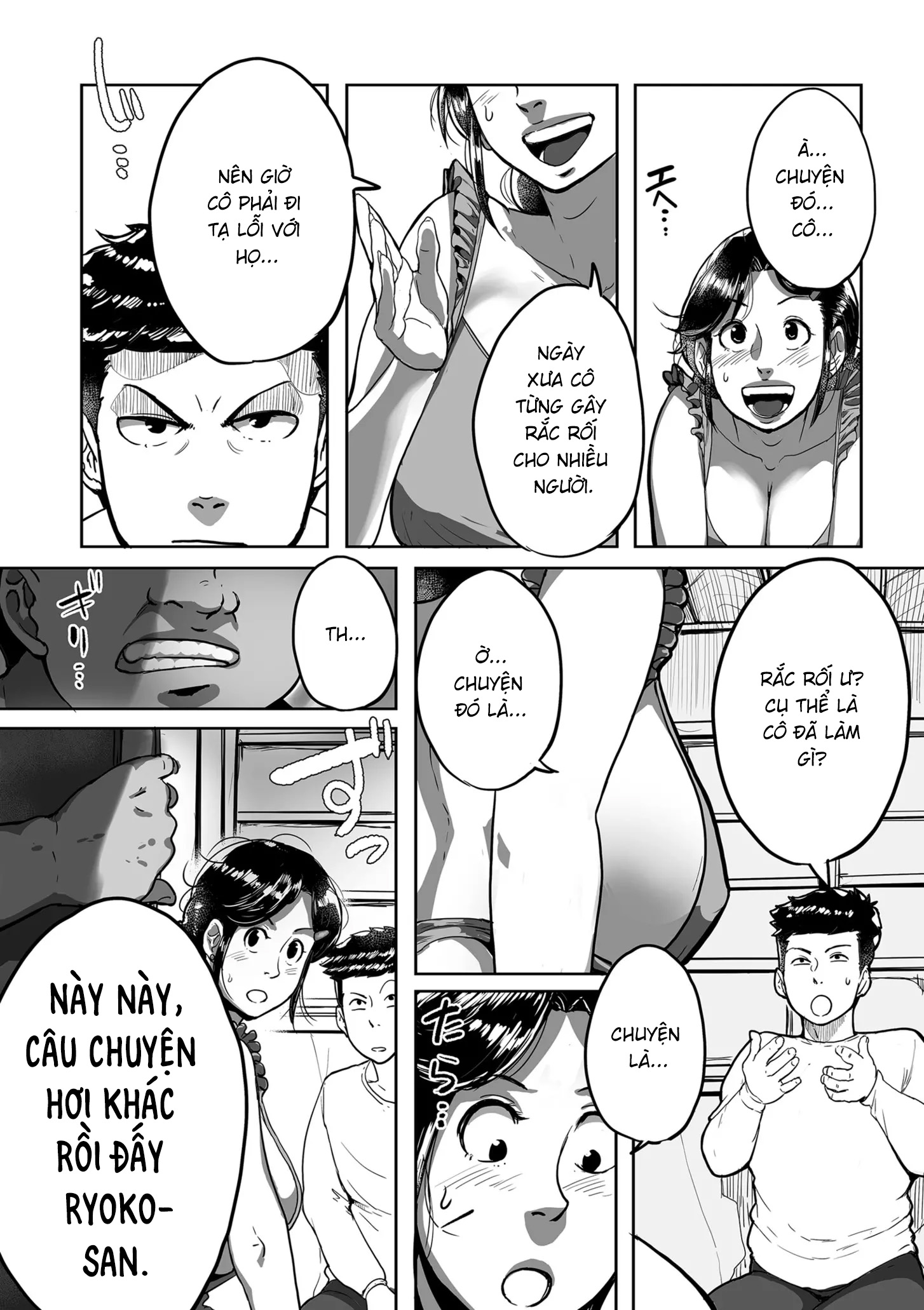 HentaiVN.net - Ảnh 8 - Bà cô Ryoko chỉ muốn làm tình - Chap 4