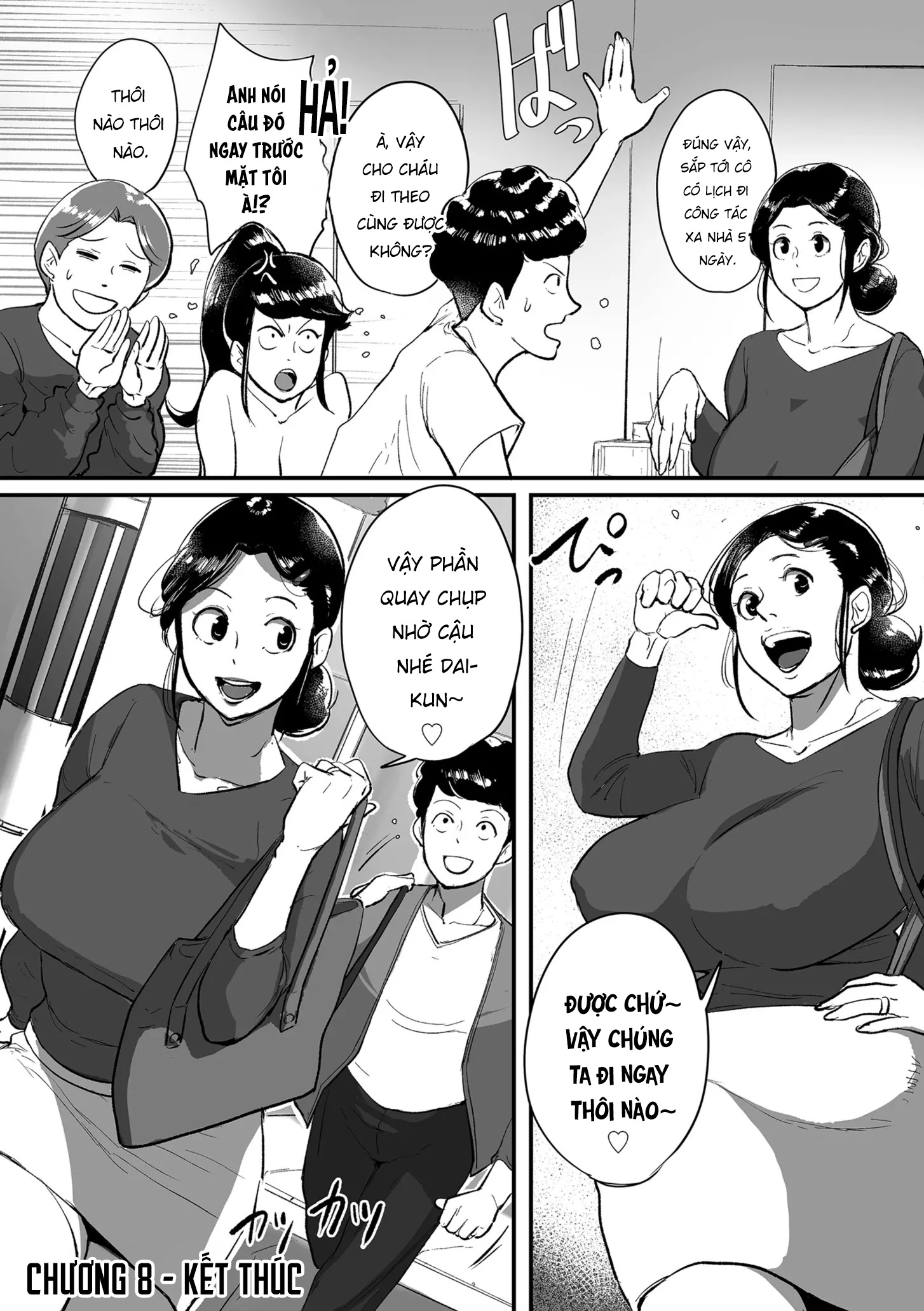 HentaiVN.net - Ảnh 24 - Bà cô Ryoko chỉ muốn làm tình - Chap 8