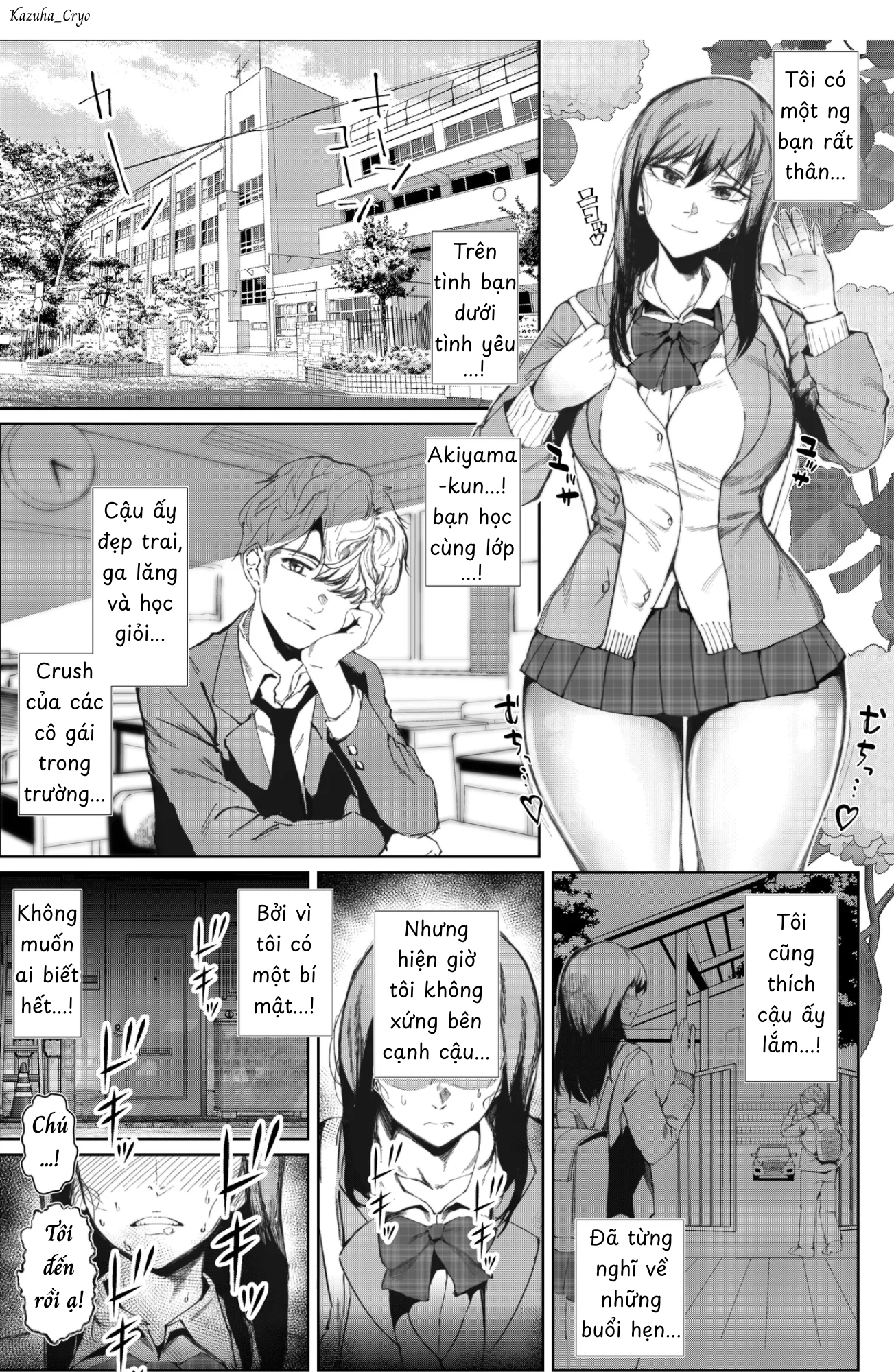 HentaiVN.net - Ảnh 4 - Huấn luyện nữ sinh - Chap 1