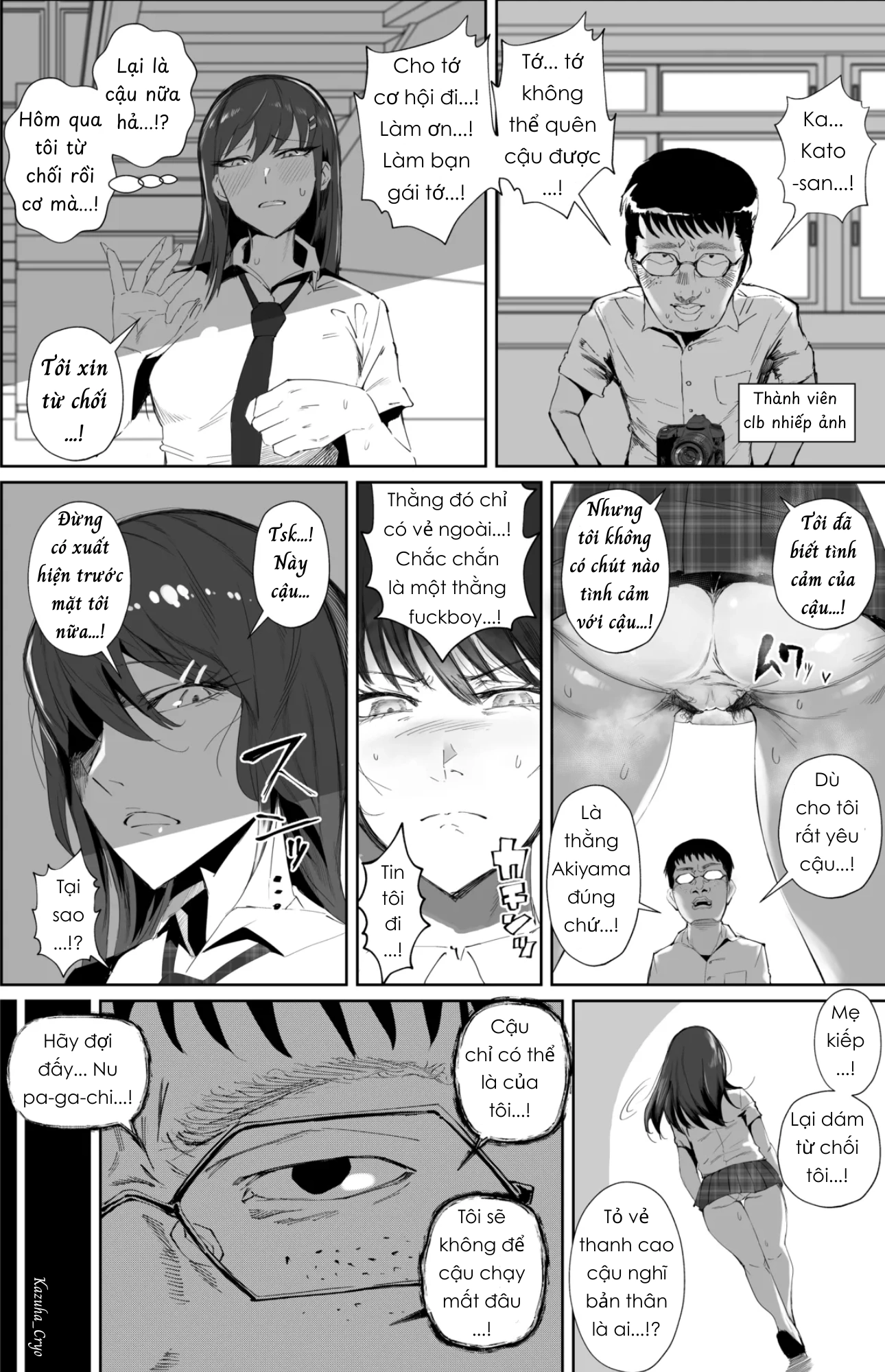 HentaiVN.net - Ảnh 12 - Huấn luyện nữ sinh - Chap 2
