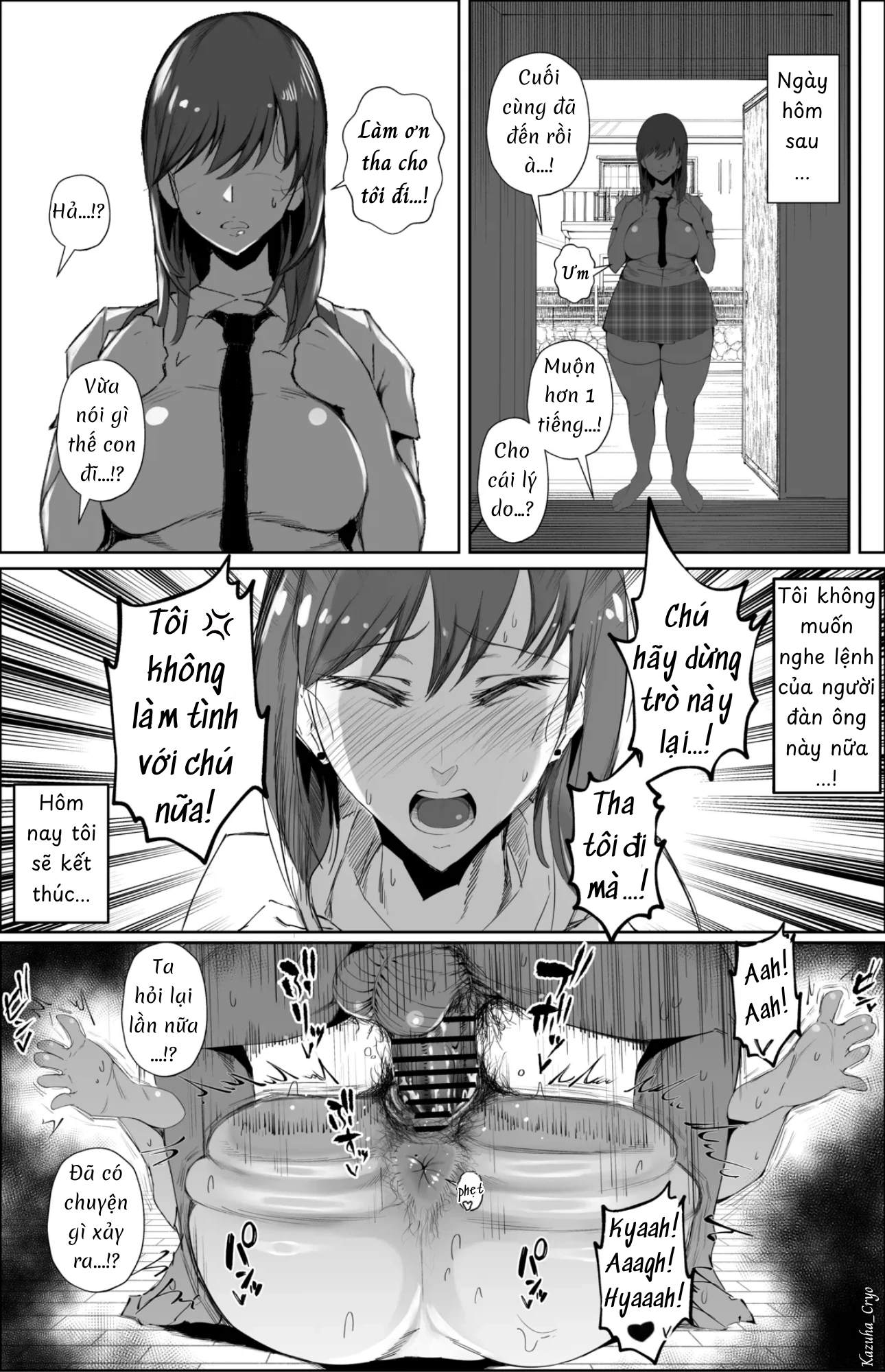 HentaiVN.net - Ảnh 24 - Huấn luyện nữ sinh - Chap 2