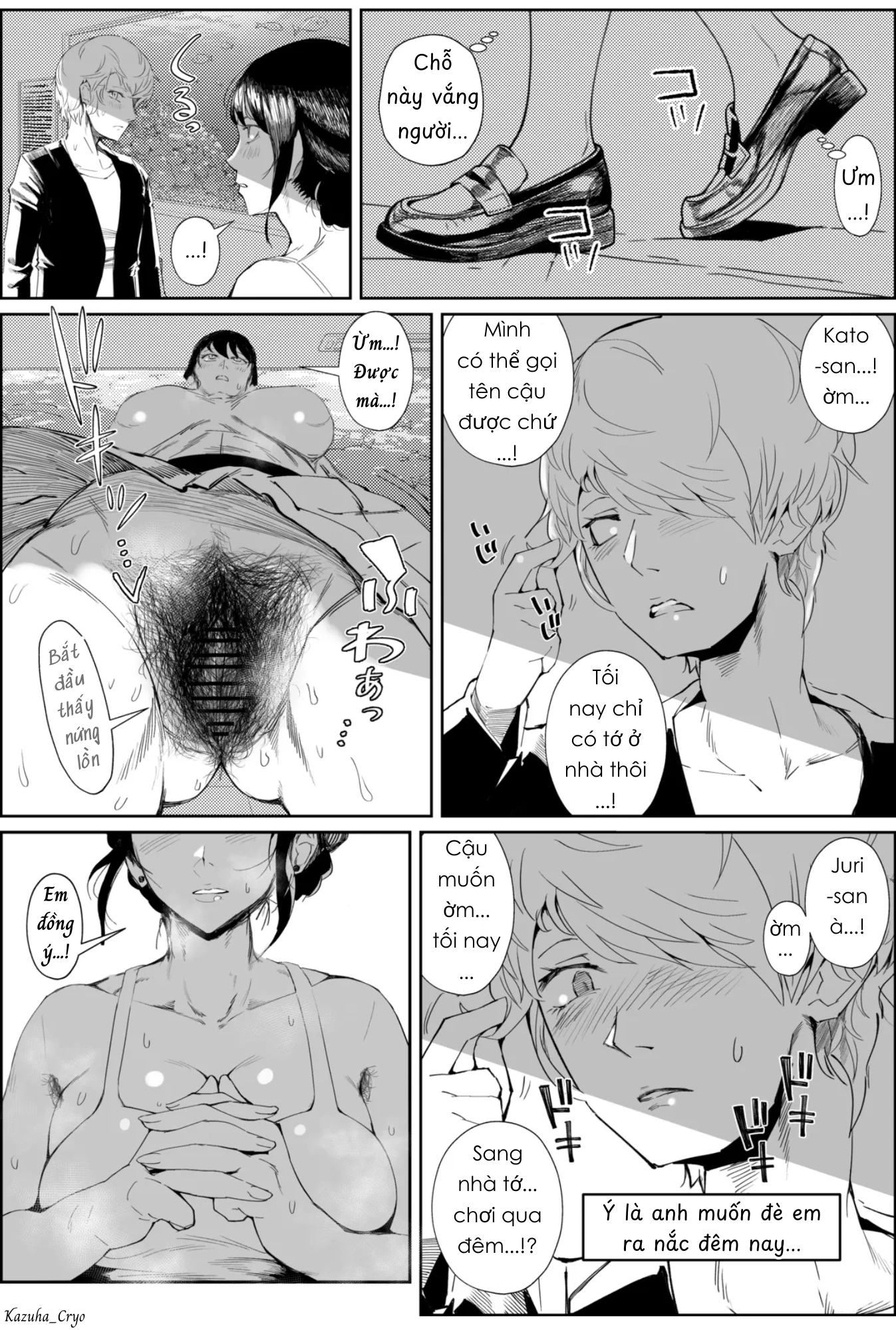 HentaiVN.net - Ảnh 13 - Huấn luyện nữ sinh - Chap 3