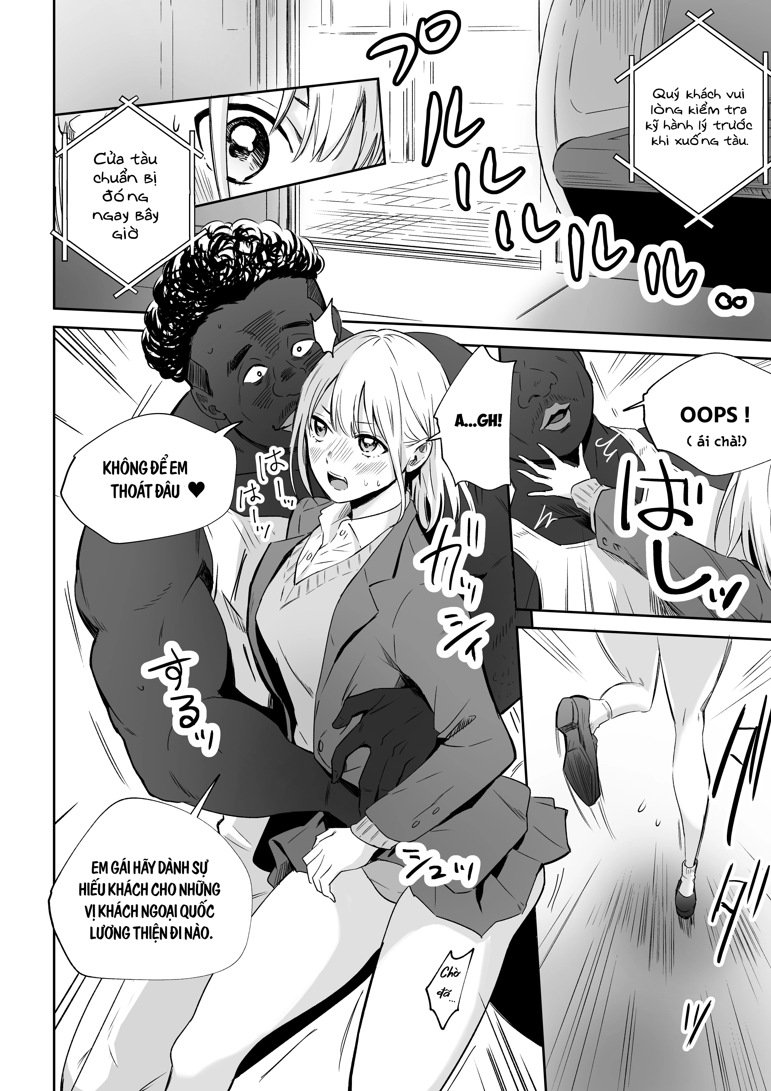 HentaiVN.net - Ảnh 6 - Cây gậy màu đen - Chap 1