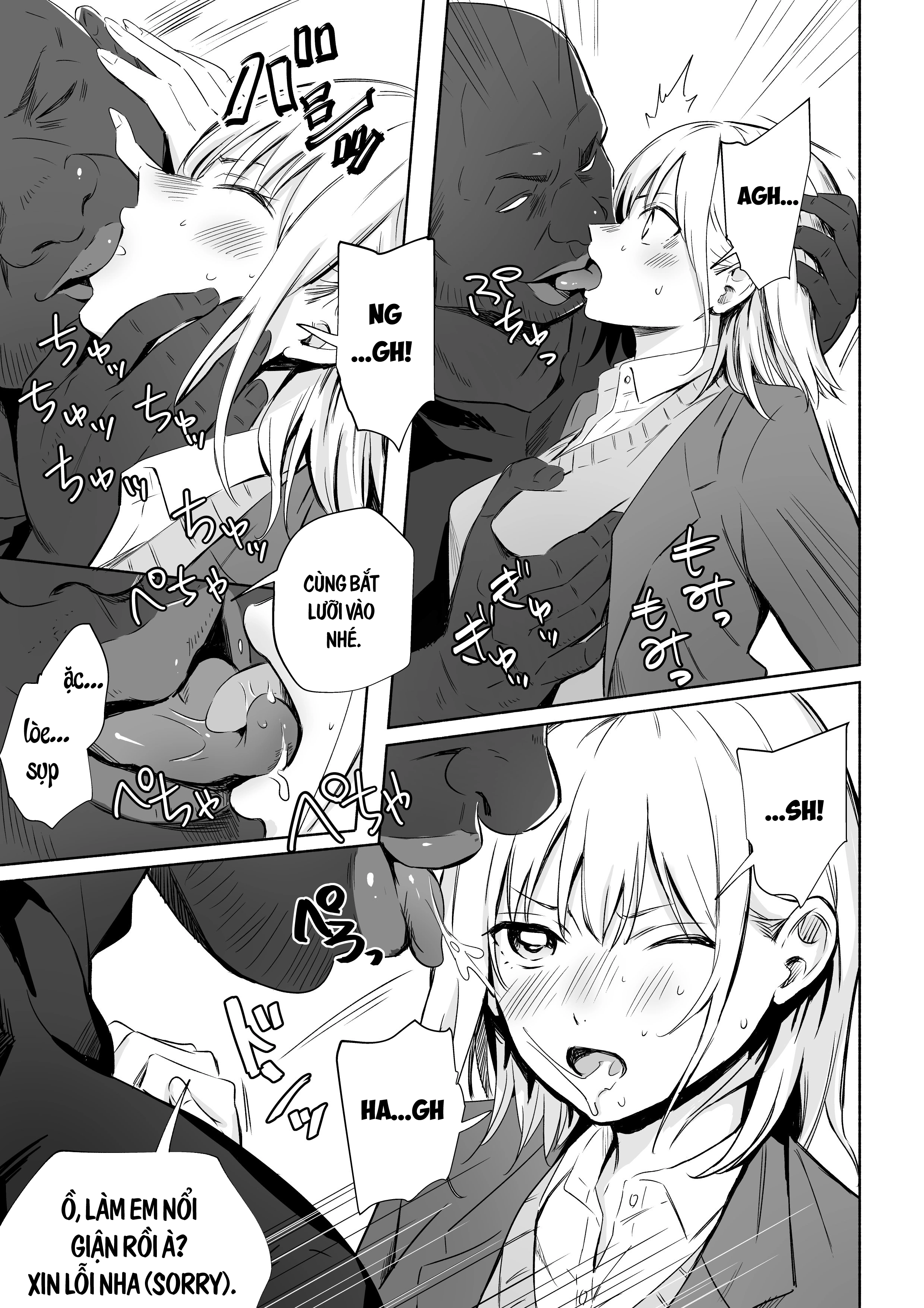HentaiVN.net - Ảnh 7 - Cây gậy màu đen - Chap 1