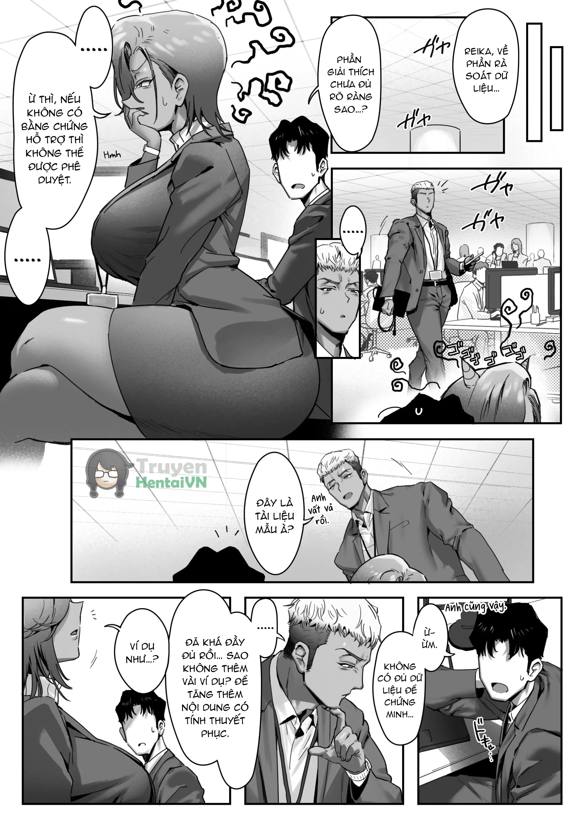 HentaiVN.net - Ảnh 15 - Onna Gal Joushi To Furin Suru Hanashi - Chap 1