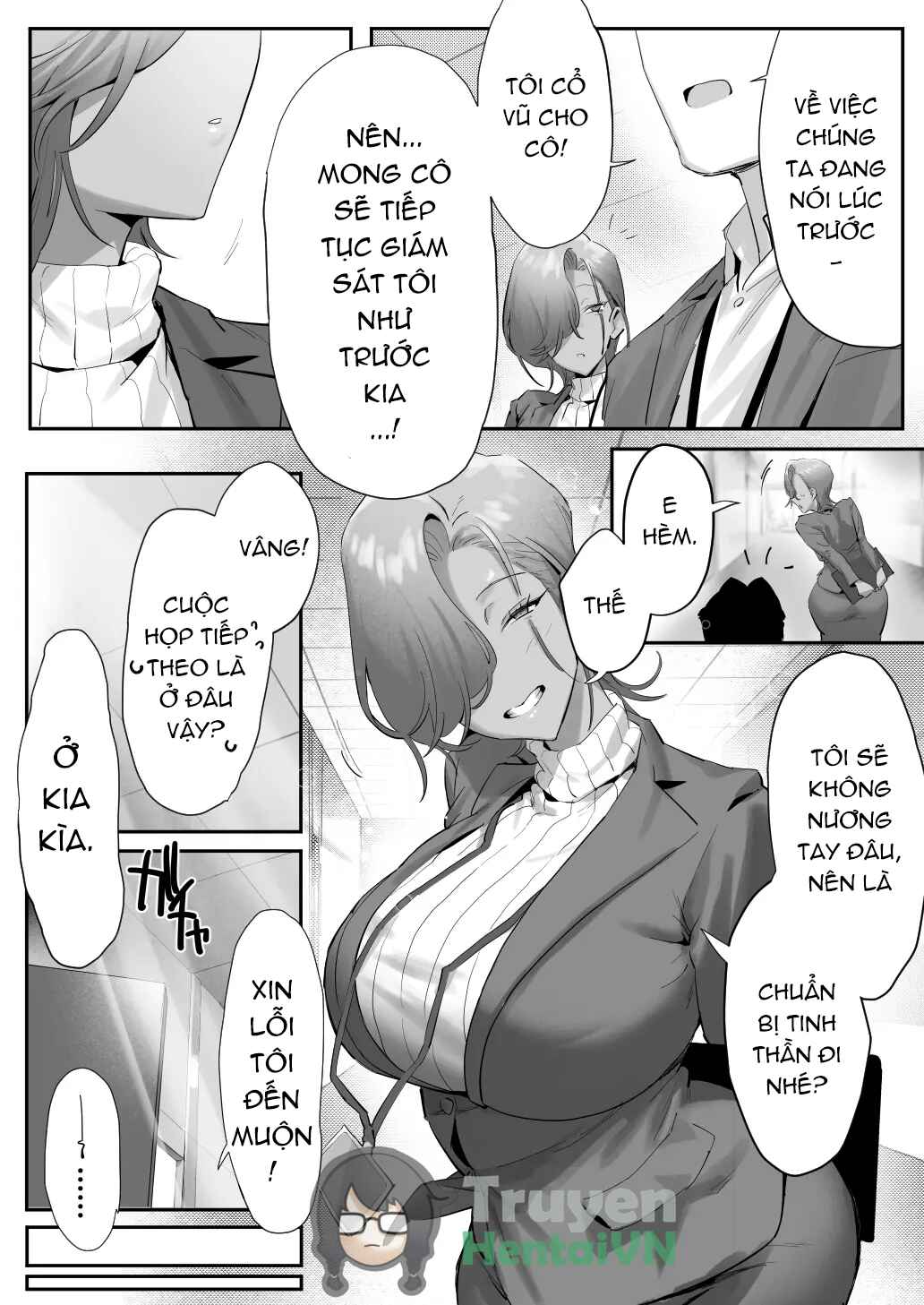 HentaiVN.net - Ảnh 14 - Onna Gal Joushi To Furin Suru Hanashi - Chap 3