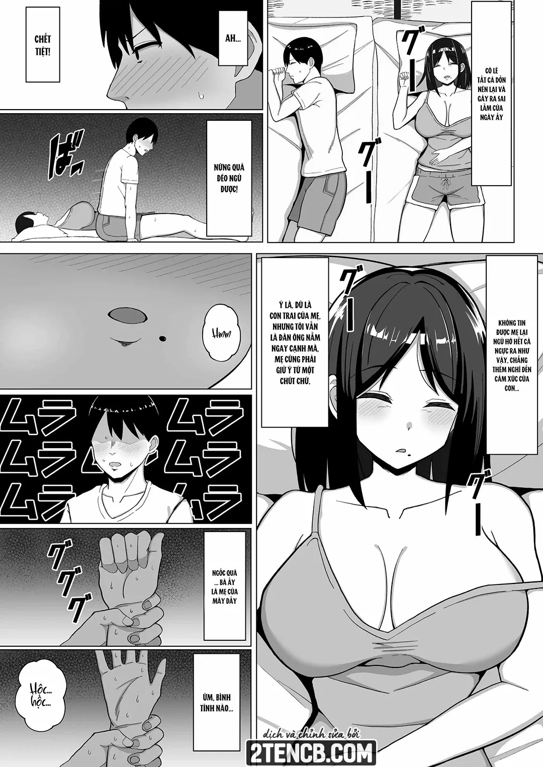 HentaiVN.net - Ảnh 12 - Ở cùng mẹ trong căn phòng 7m² - Chap 1