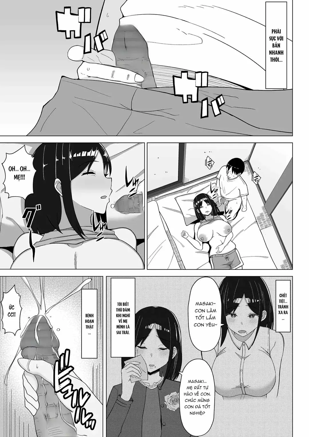 HentaiVN.net - Ảnh 14 - Ở cùng mẹ trong căn phòng 7m² - Chap 1