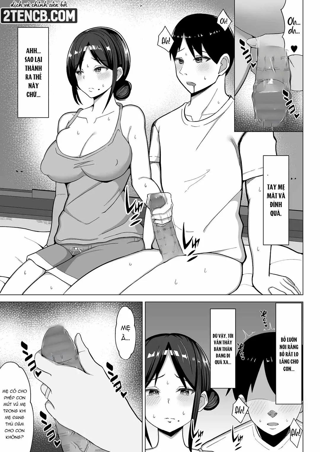 HentaiVN.net - Ảnh 18 - Ở cùng mẹ trong căn phòng 7m² - Chap 1