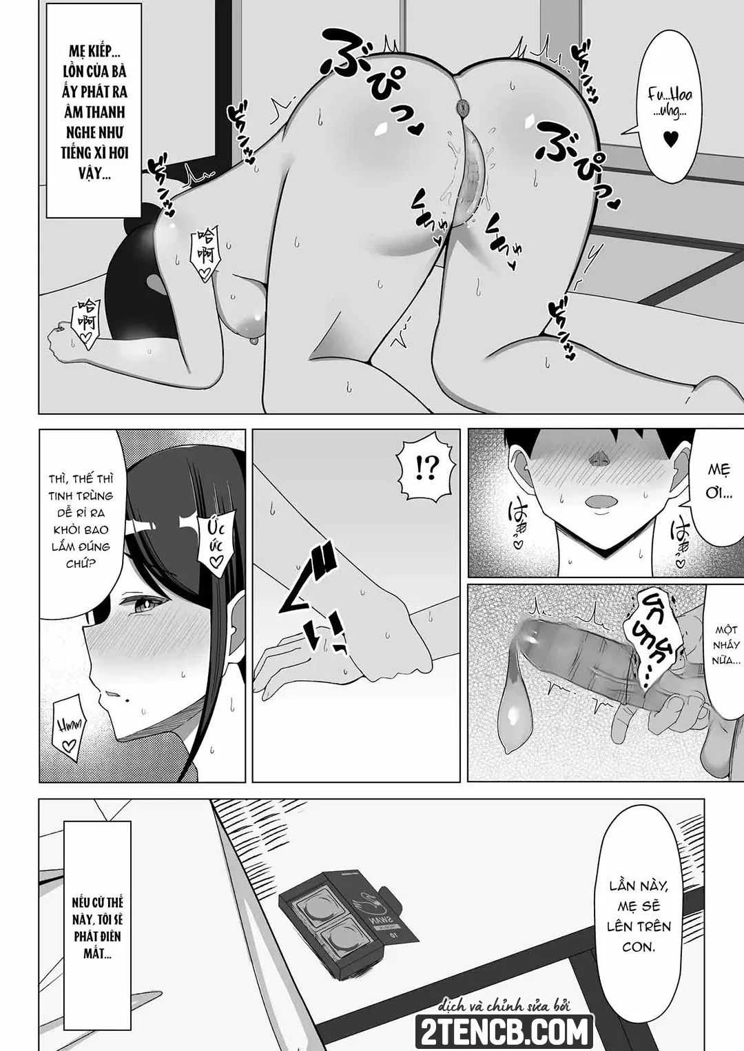 HentaiVN.net - Ảnh 39 - Ở cùng mẹ trong căn phòng 7m² - Chap 1