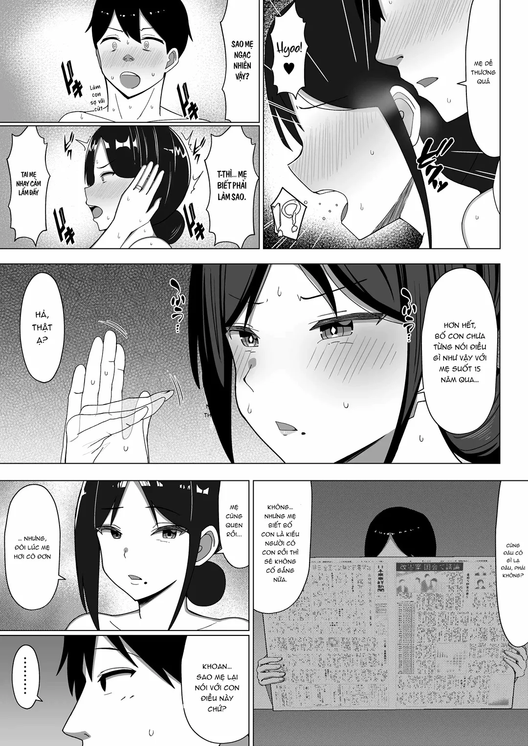 HentaiVN.net - Ảnh 46 - Ở cùng mẹ trong căn phòng 7m² - Chap 1