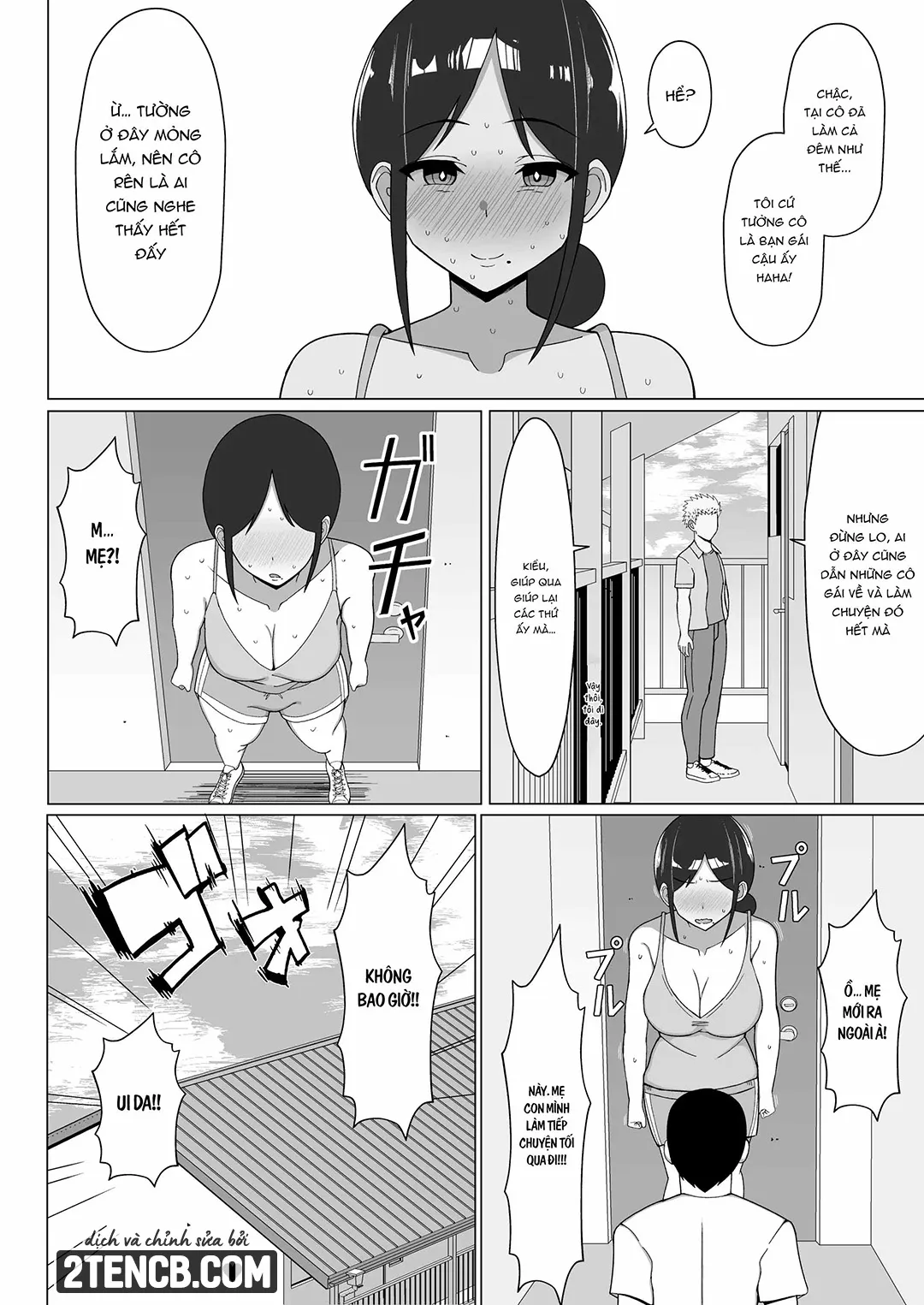 HentaiVN.net - Ảnh 57 - Ở cùng mẹ trong căn phòng 7m² - Chap 1
