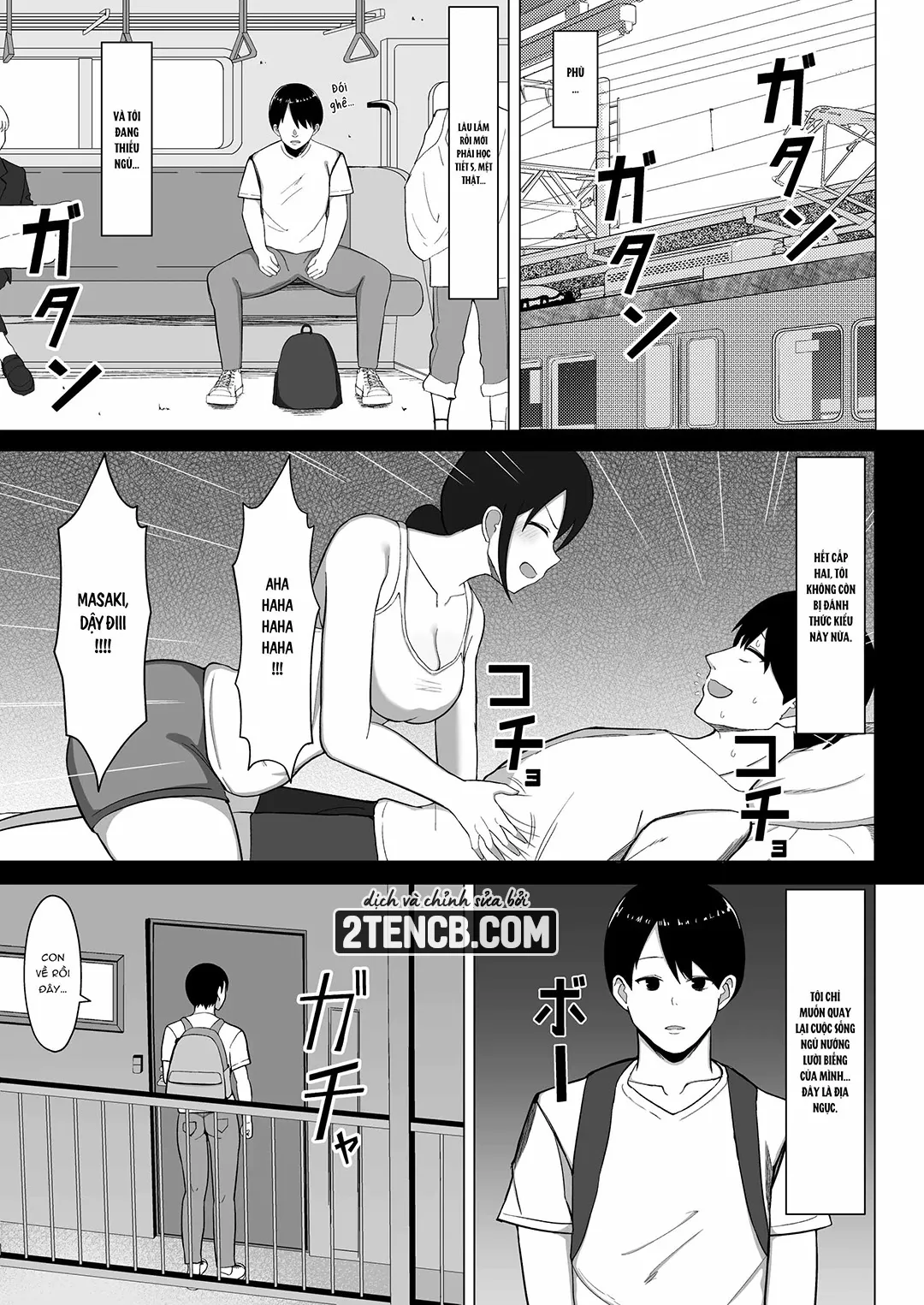 HentaiVN.net - Ảnh 6 - Ở cùng mẹ trong căn phòng 7m² - Chap 1