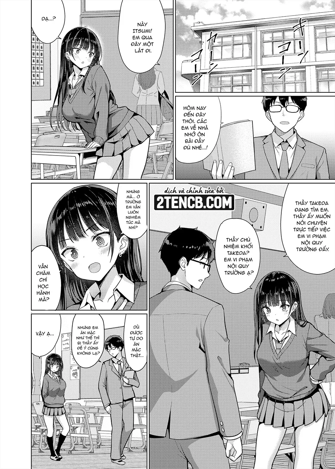 HentaiVN.net - Ảnh 11 - Gã thầy đồi bại ra tay với học trò - Chap 1