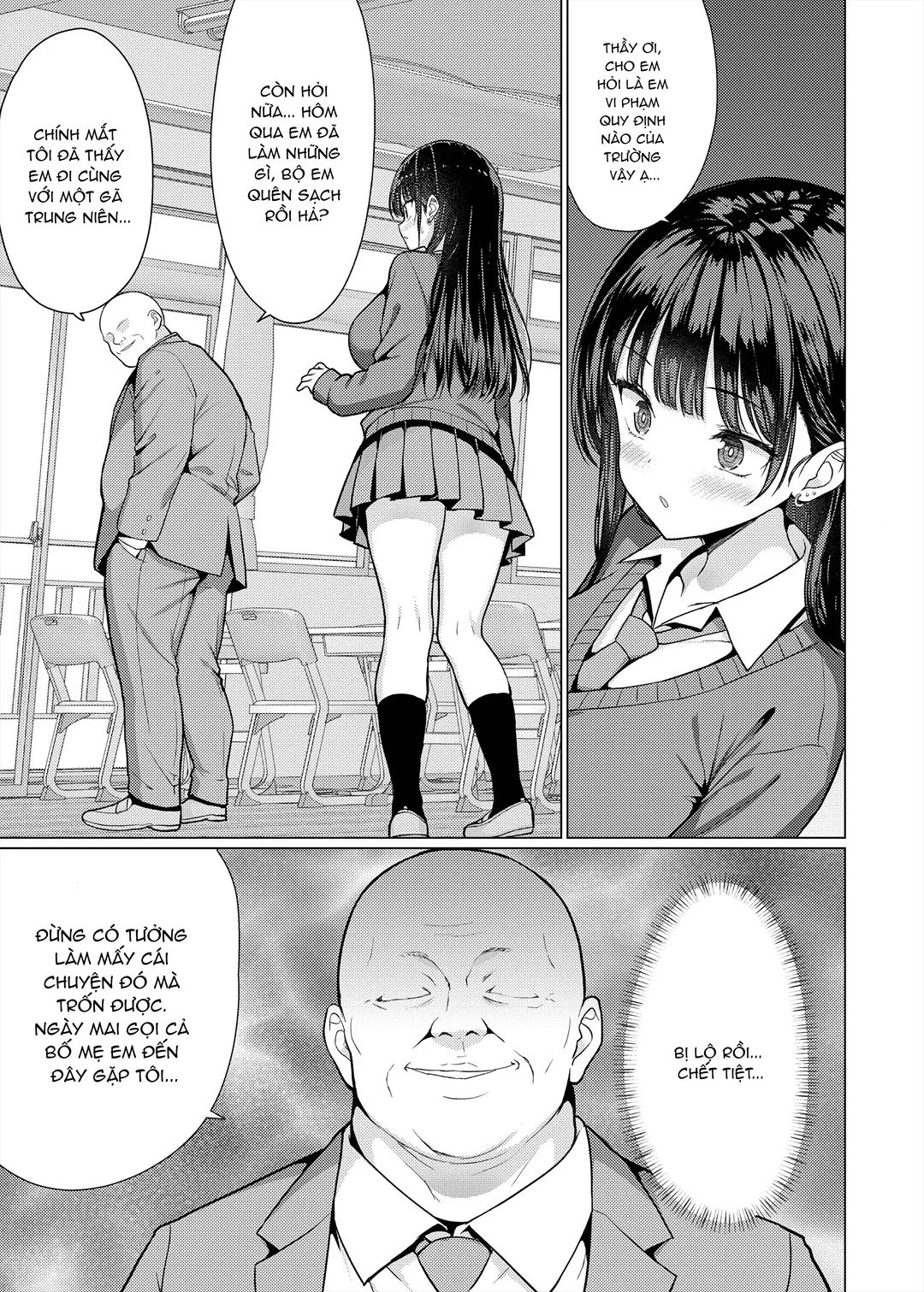HentaiVN.net - Ảnh 12 - Gã thầy đồi bại ra tay với học trò - Chap 1