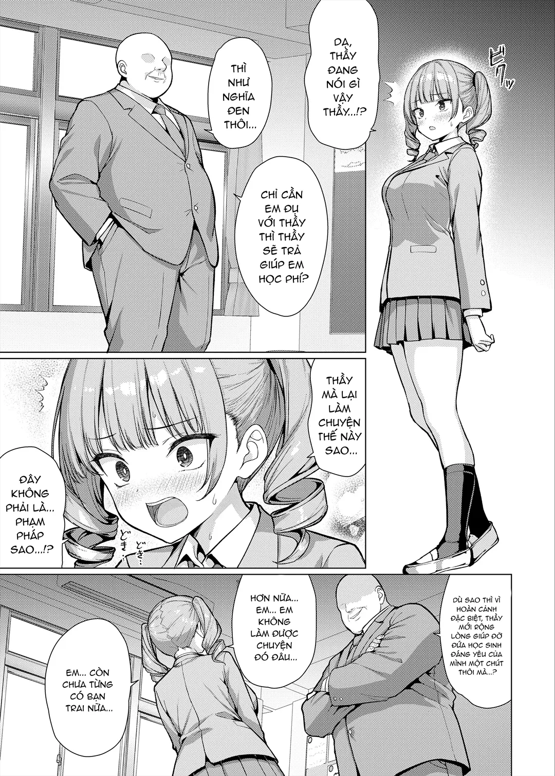 HentaiVN.net - Ảnh 46 - Gã thầy đồi bại ra tay với học trò - Chap 1