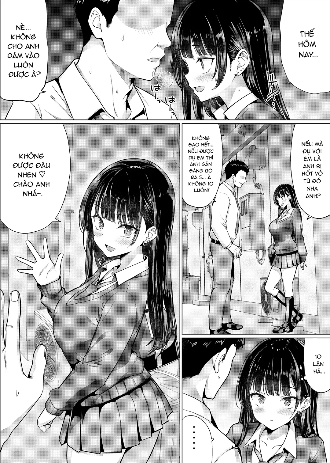 HentaiVN.net - Ảnh 7 - Gã thầy đồi bại ra tay với học trò - Chap 1