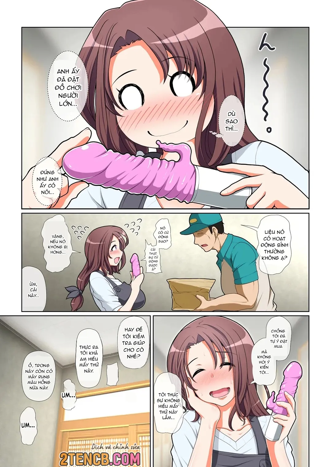 HentaiVN.net - Ảnh 7 - Người nội trợ siêu dâm đãng - Chap 1