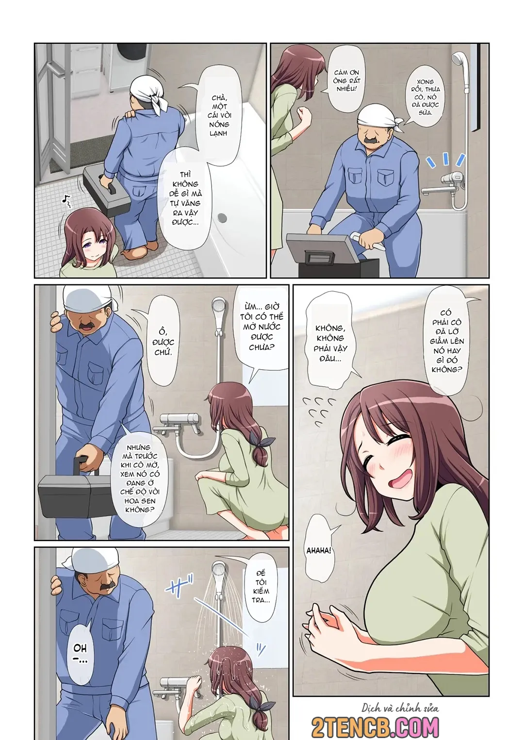 HentaiVN.net - Ảnh 3 - Người nội trợ siêu dâm đãng - Chap 2