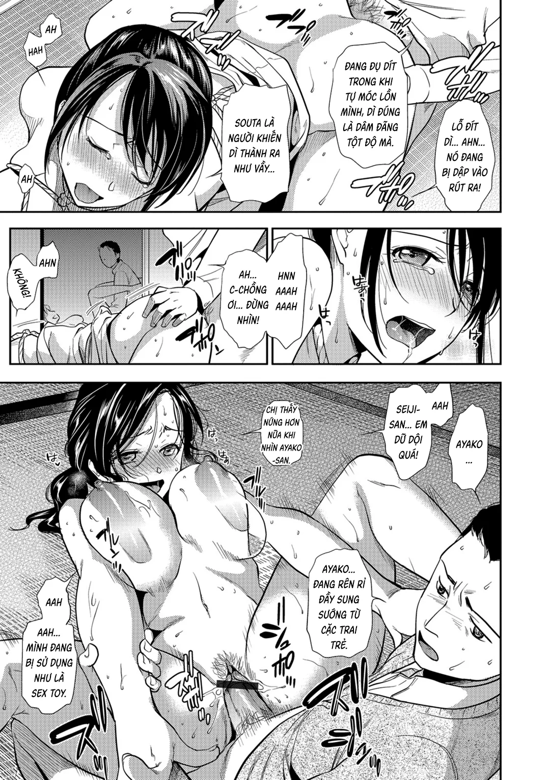 HentaiVN.net - Ảnh 14 - Kogare Tsuma, Haha Ijiri - Chap 4