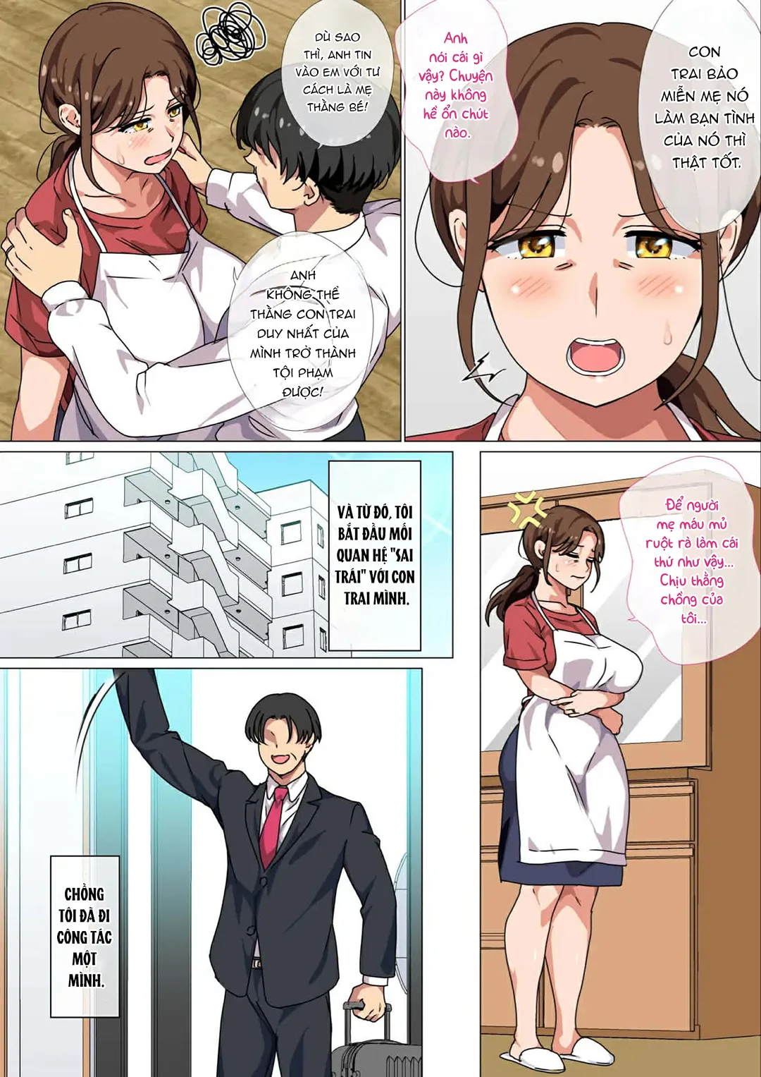 HentaiVN.net - Ảnh 5 - Bổn phận của người mẹ là phải… - Chap 1