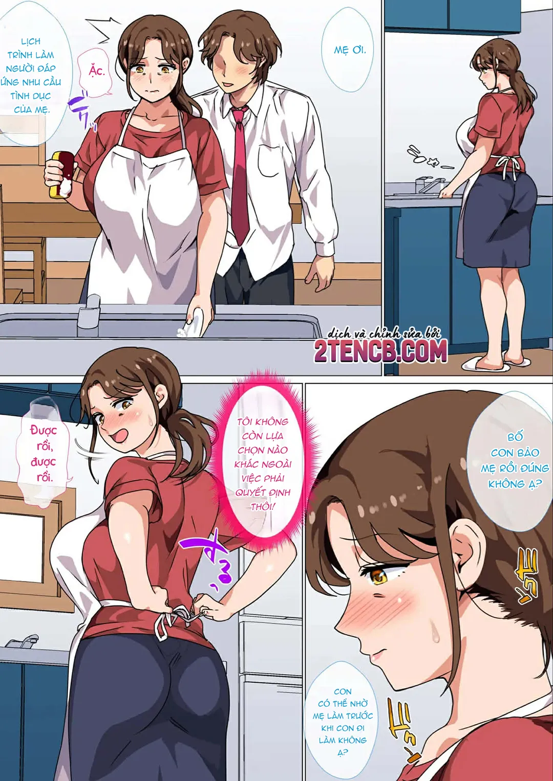 HentaiVN.net - Ảnh 6 - Bổn phận của người mẹ là phải… - Chap 1