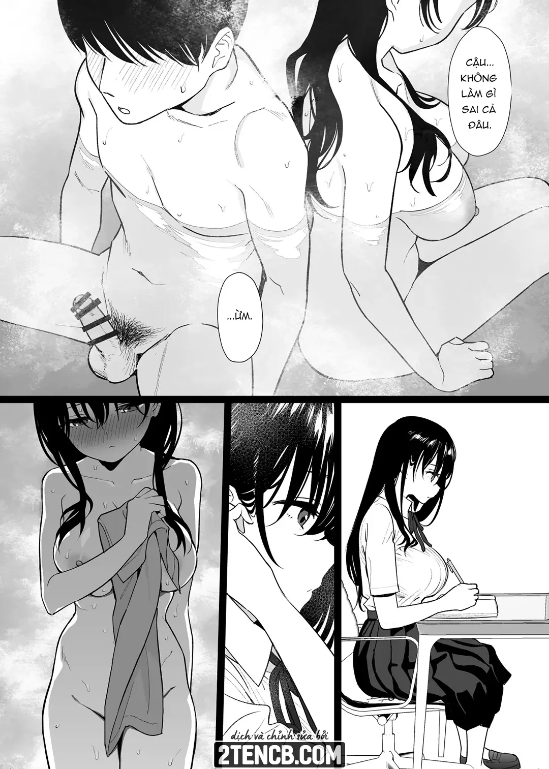 HentaiVN.net - Ảnh 14 - Đối mặt với cây hàng trên 18cm - Chap 1