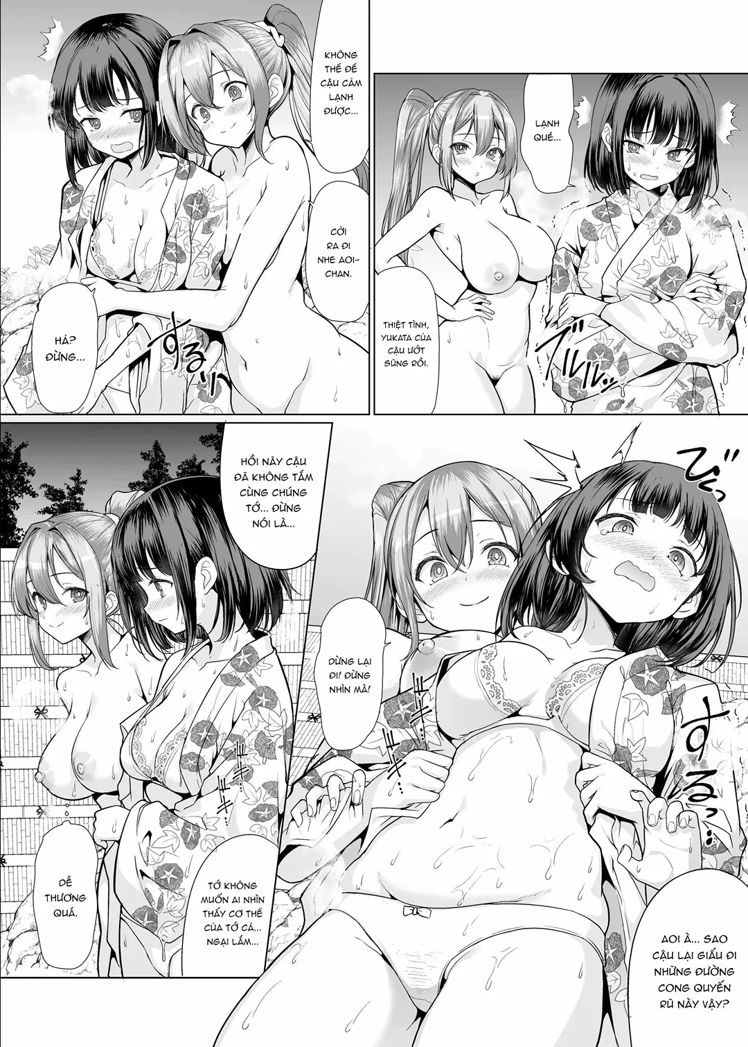 HentaiVN.net - Ảnh 15 - Bị đám nữ sinh “vây hãm” ở suối nước nóng - Chap 1